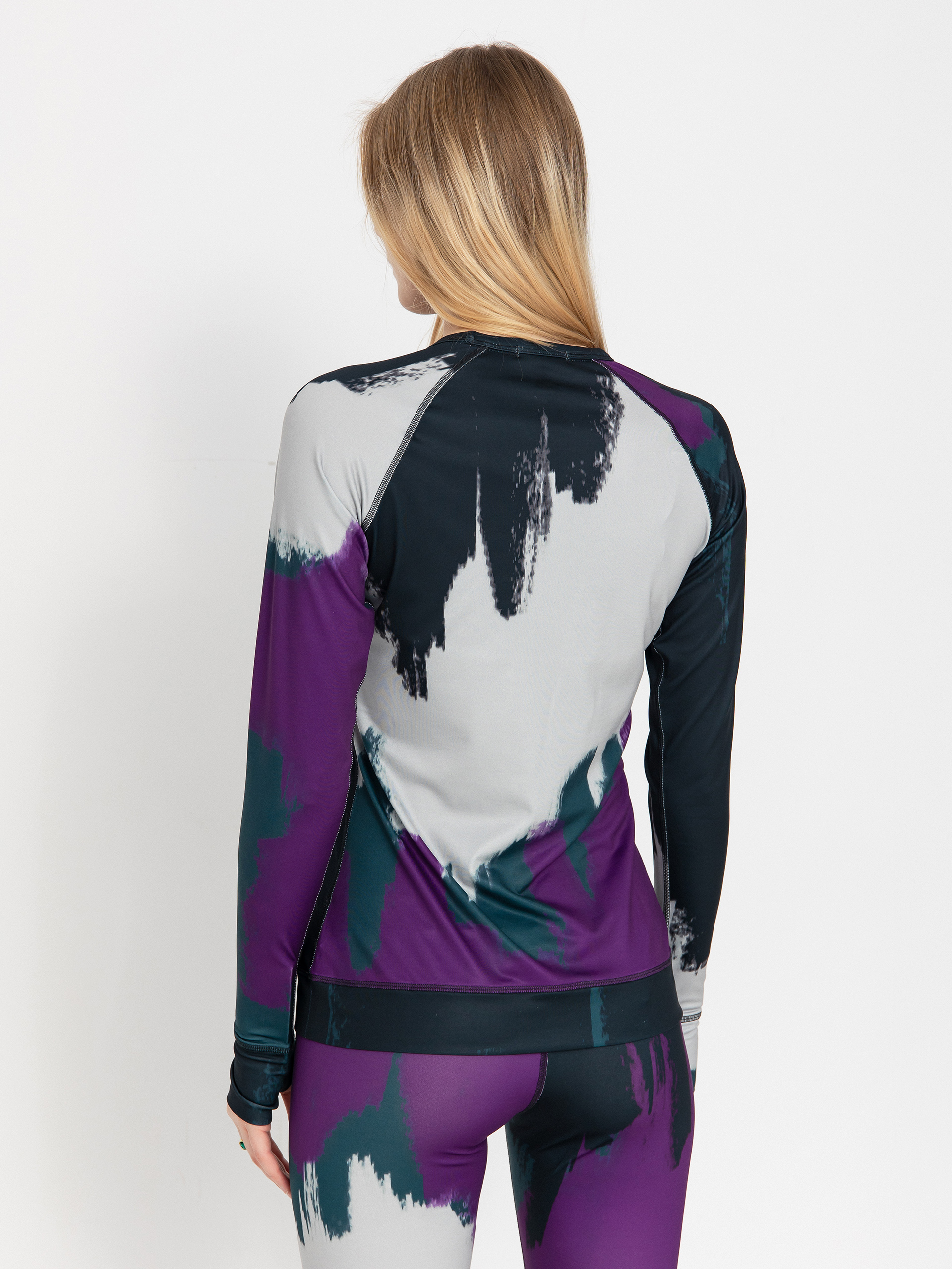 Dámsky Triko Burton Lightweight X Crew (silver sconce/forest chalk)