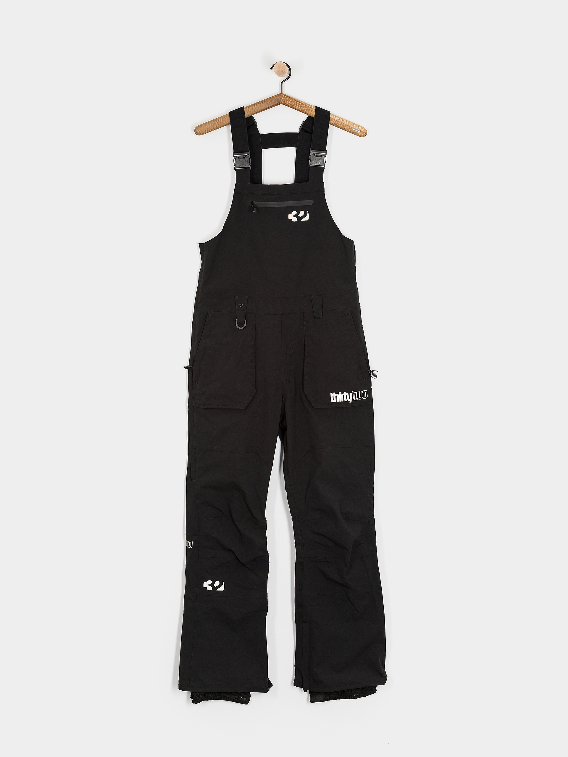 Dámske Snowboardové nohavice ThirtyTwo Basement Bib (black)