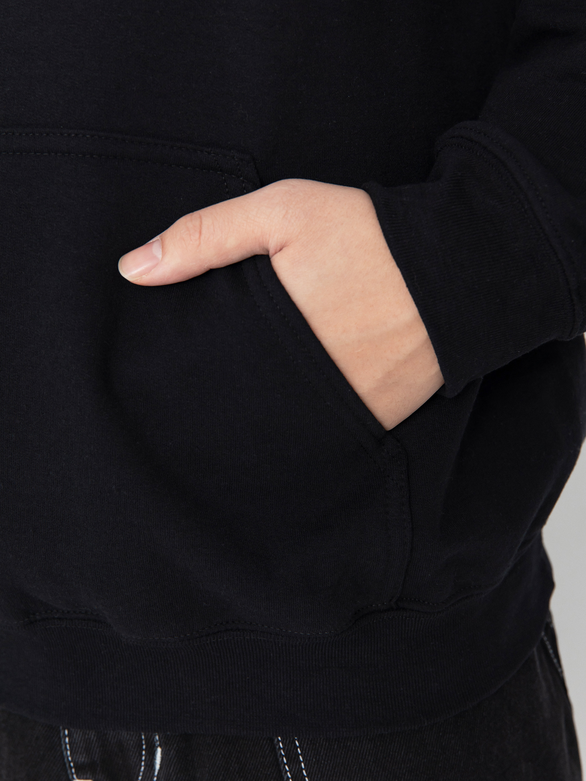 Mikina s kapucňou Thrasher X Toy Machine Girlfriend HD (black)