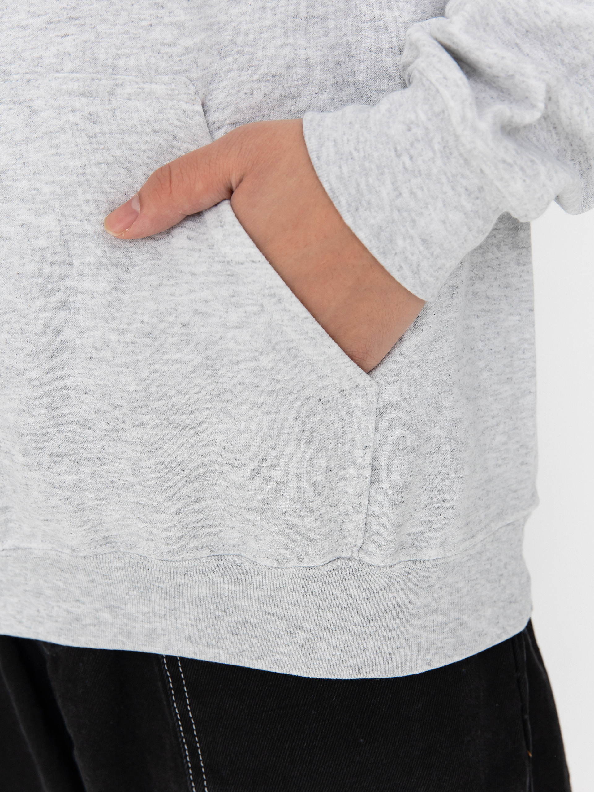 Mikina s kapucňou Thrasher X Toy Machine Five by Spanky HD (ash grey)