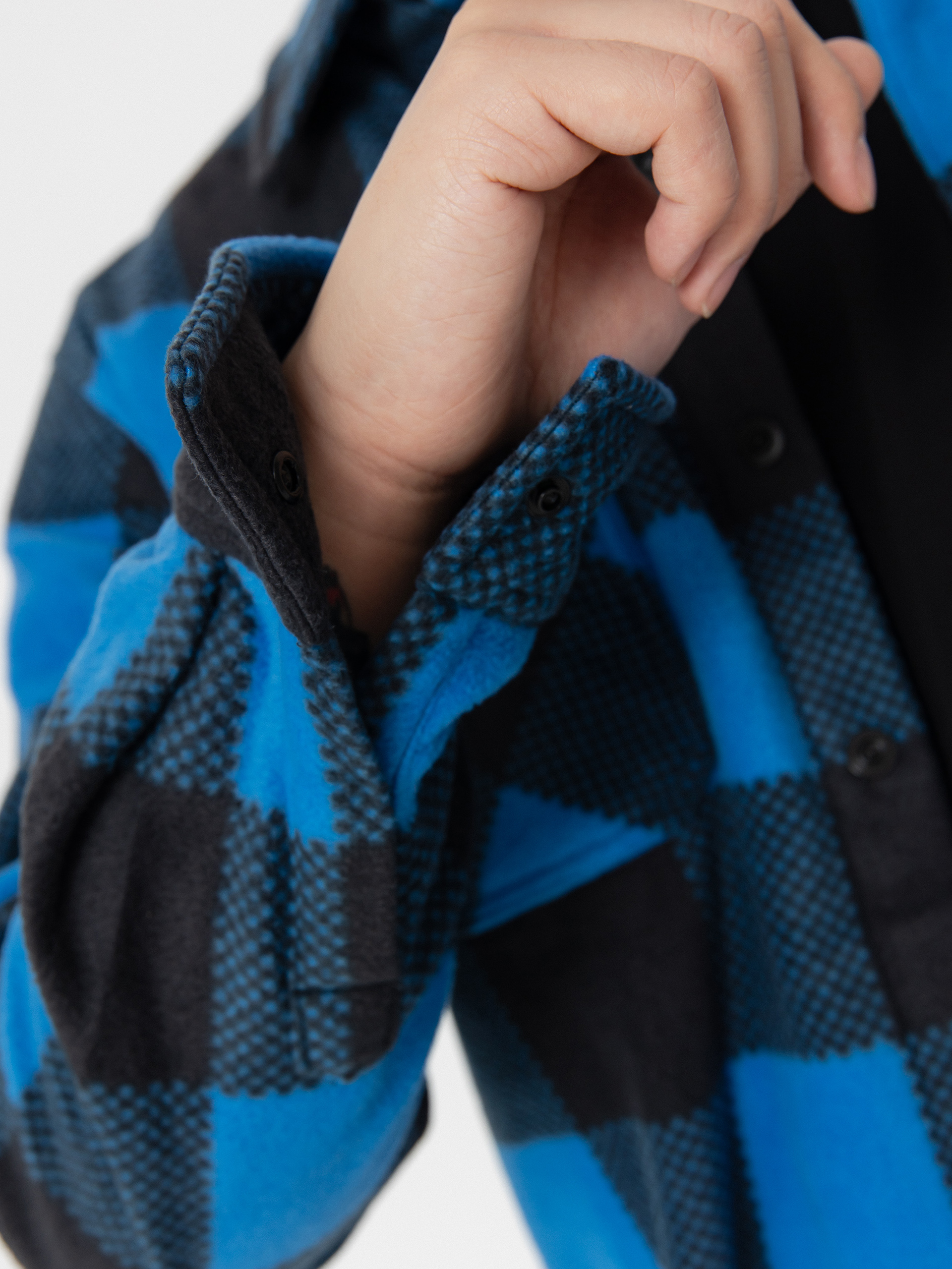 Košeľa ThirtyTwo Rest Stop Shirt (blue/grey)