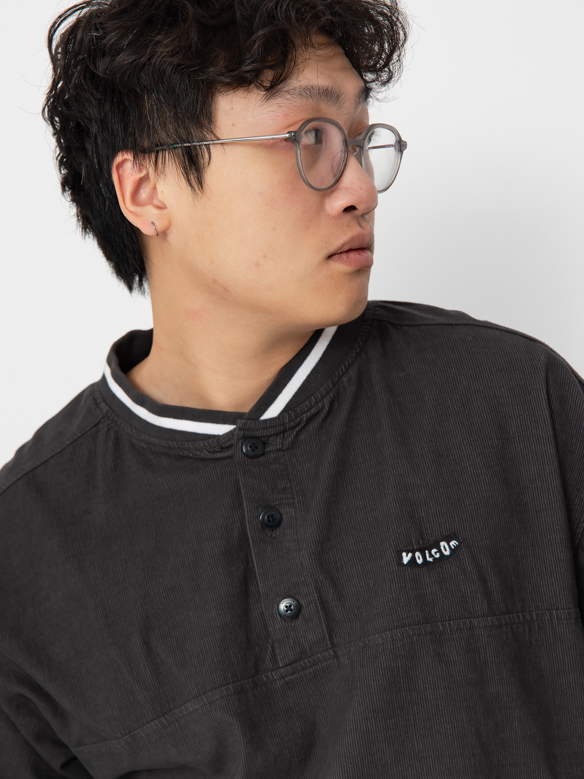 Košeľa Volcom Townsend (stealth)