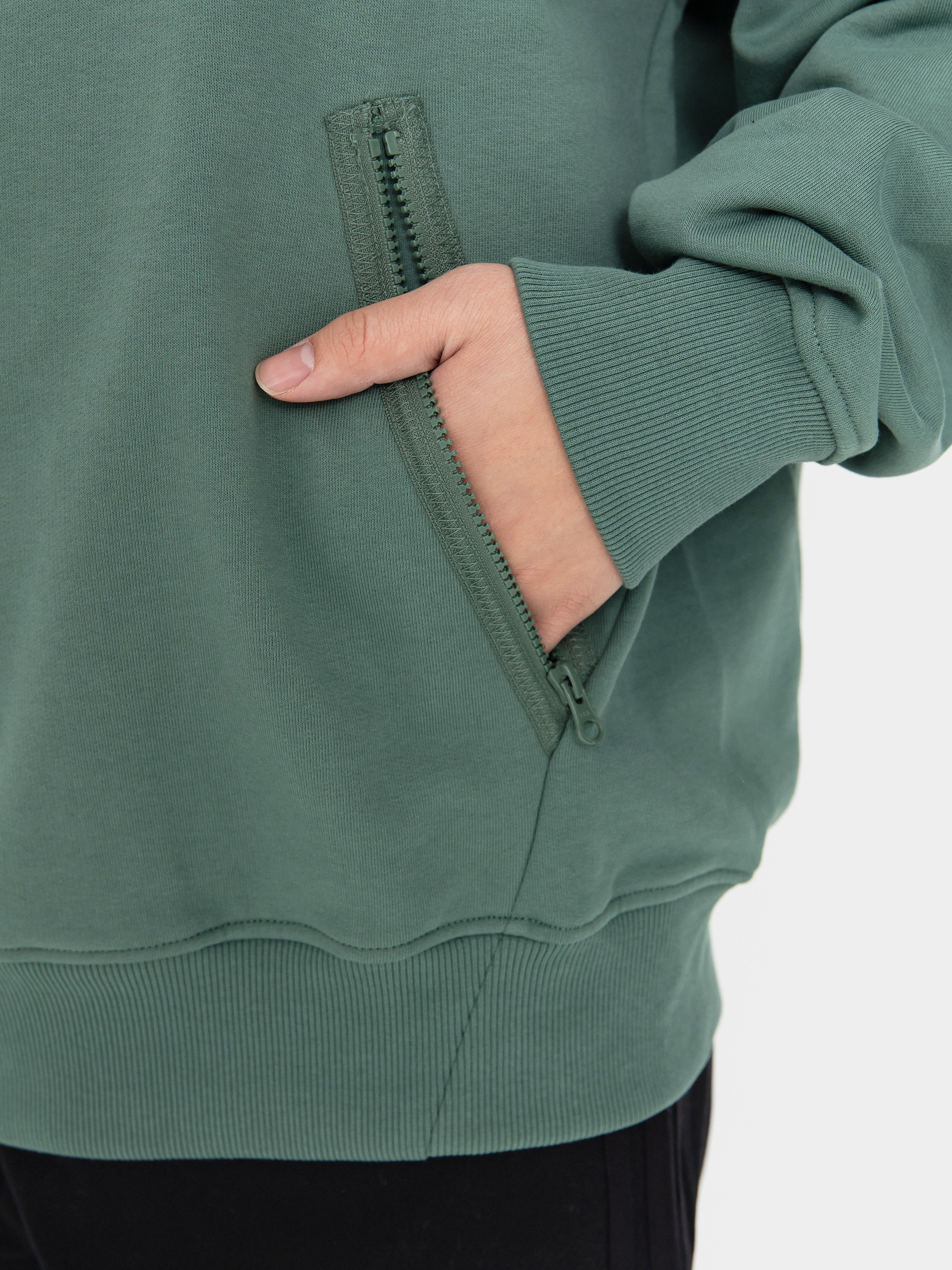 Mikina s kapucňou The North Face Heritage Graphic Relaxed HD (duck green)