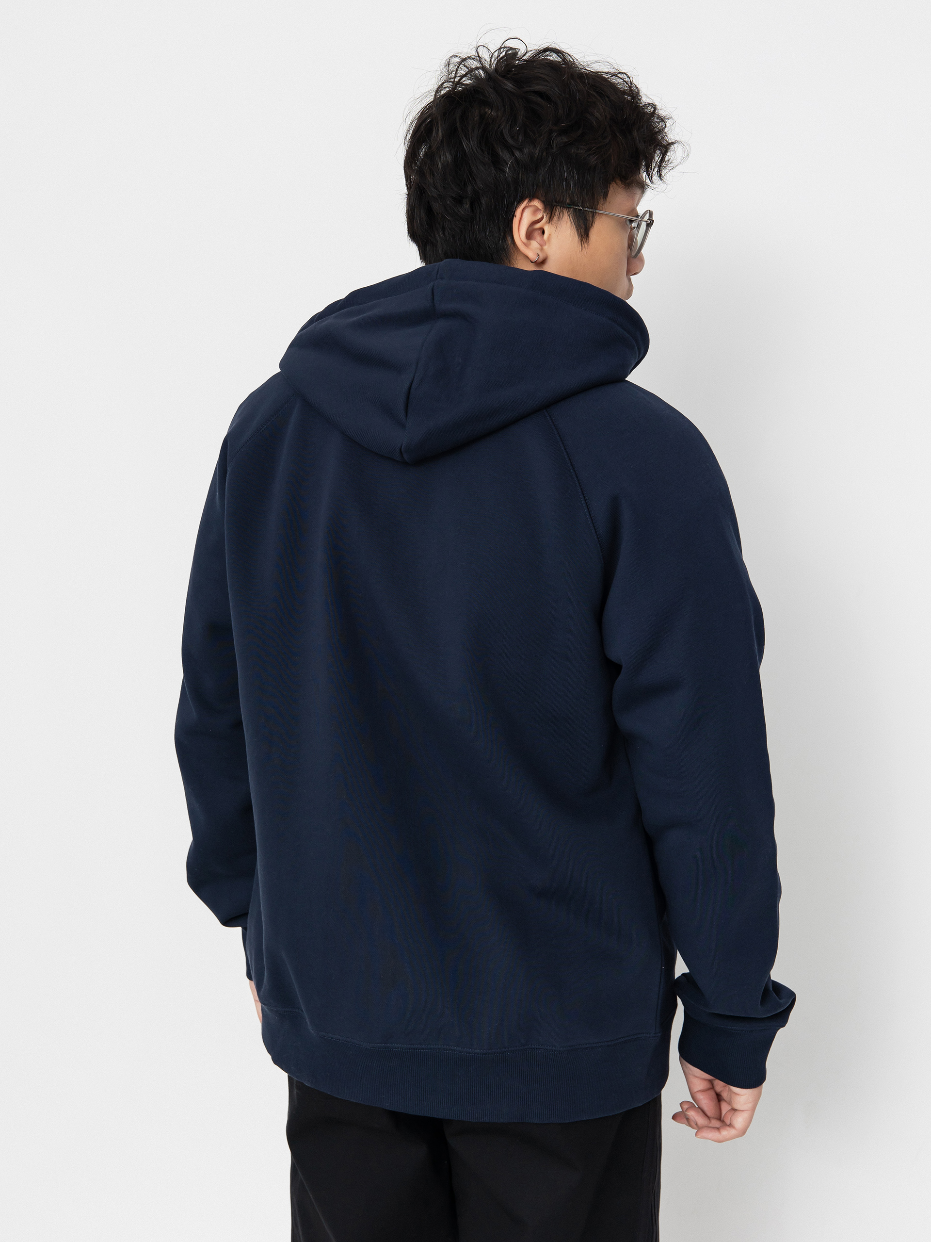 Mikina s kapucňou Carhartt WIP Chase ZHD (mizar/gold)