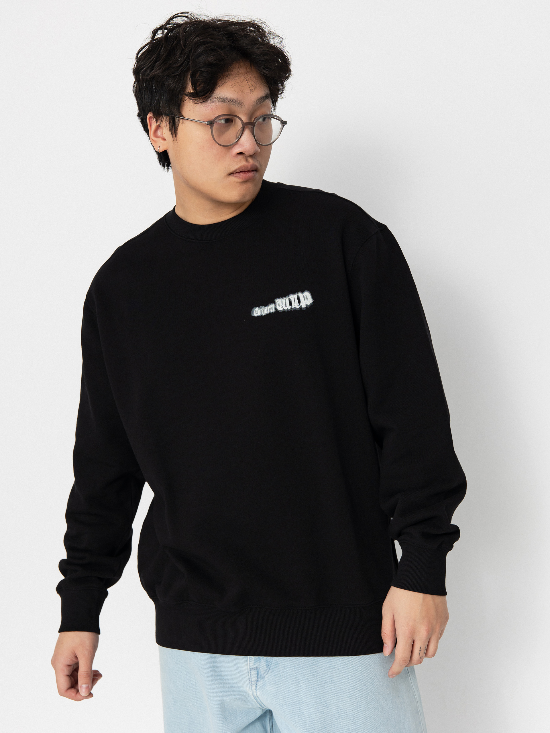Mikina Carhartt WIP Greatest Flicks (black)