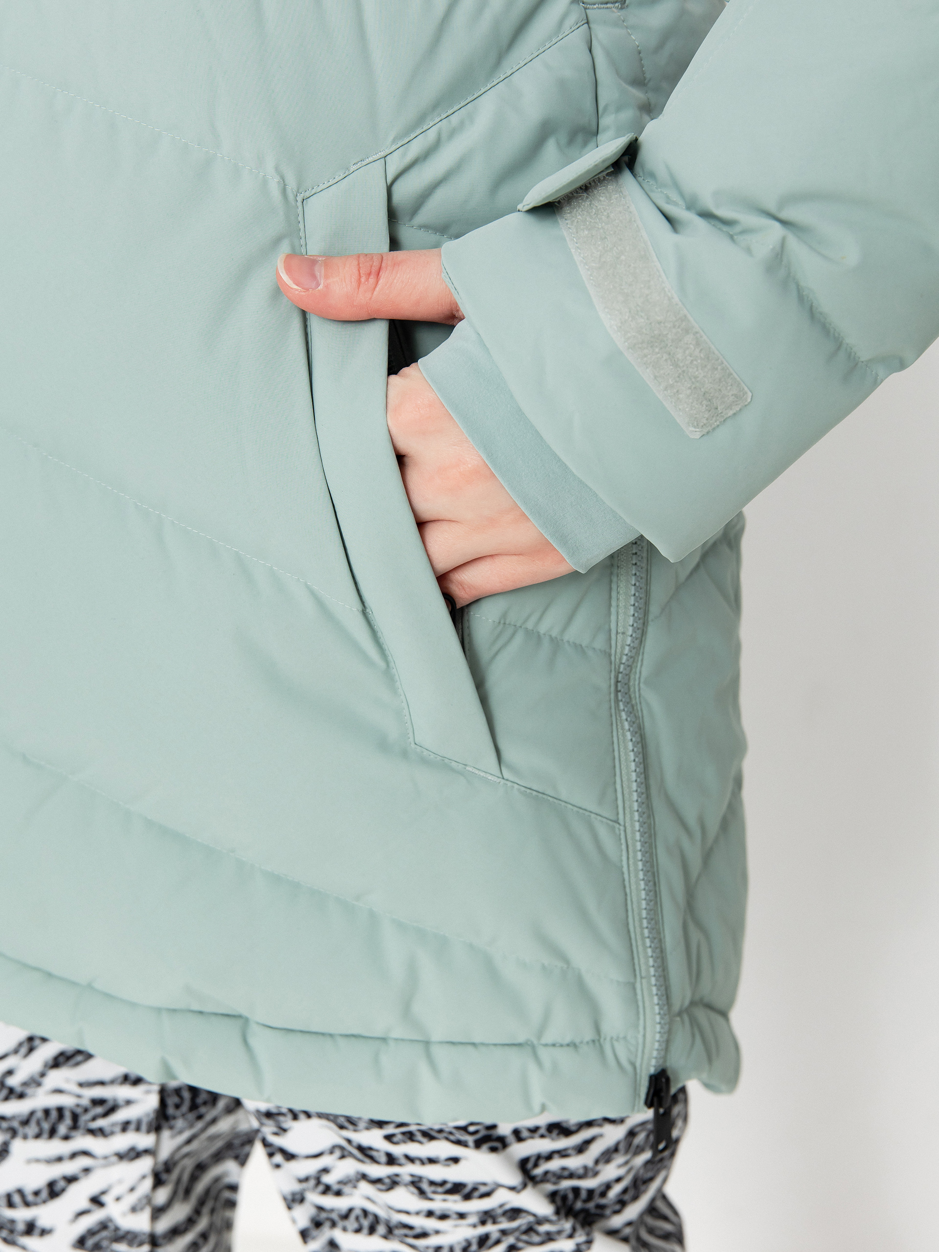 Dámska Snowboardová bunda Burton Loyil Down (petrol green)