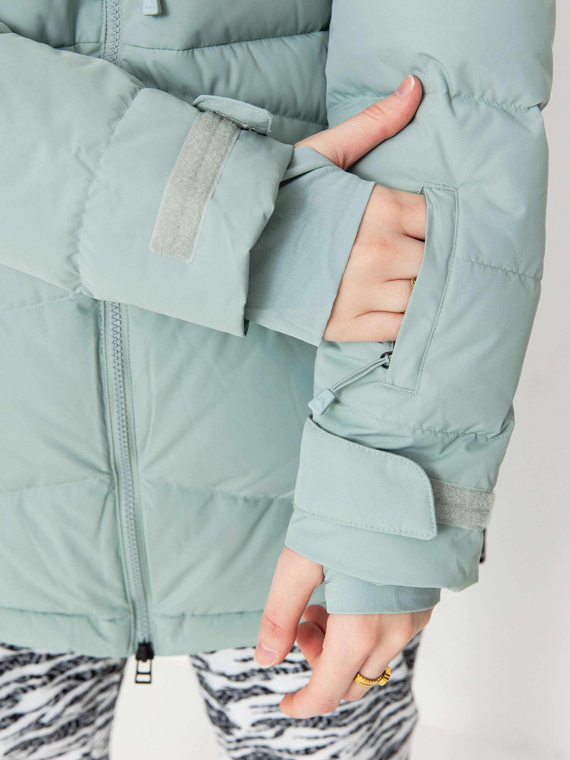 Dámska Snowboardová bunda Burton Loyil Down (petrol green)