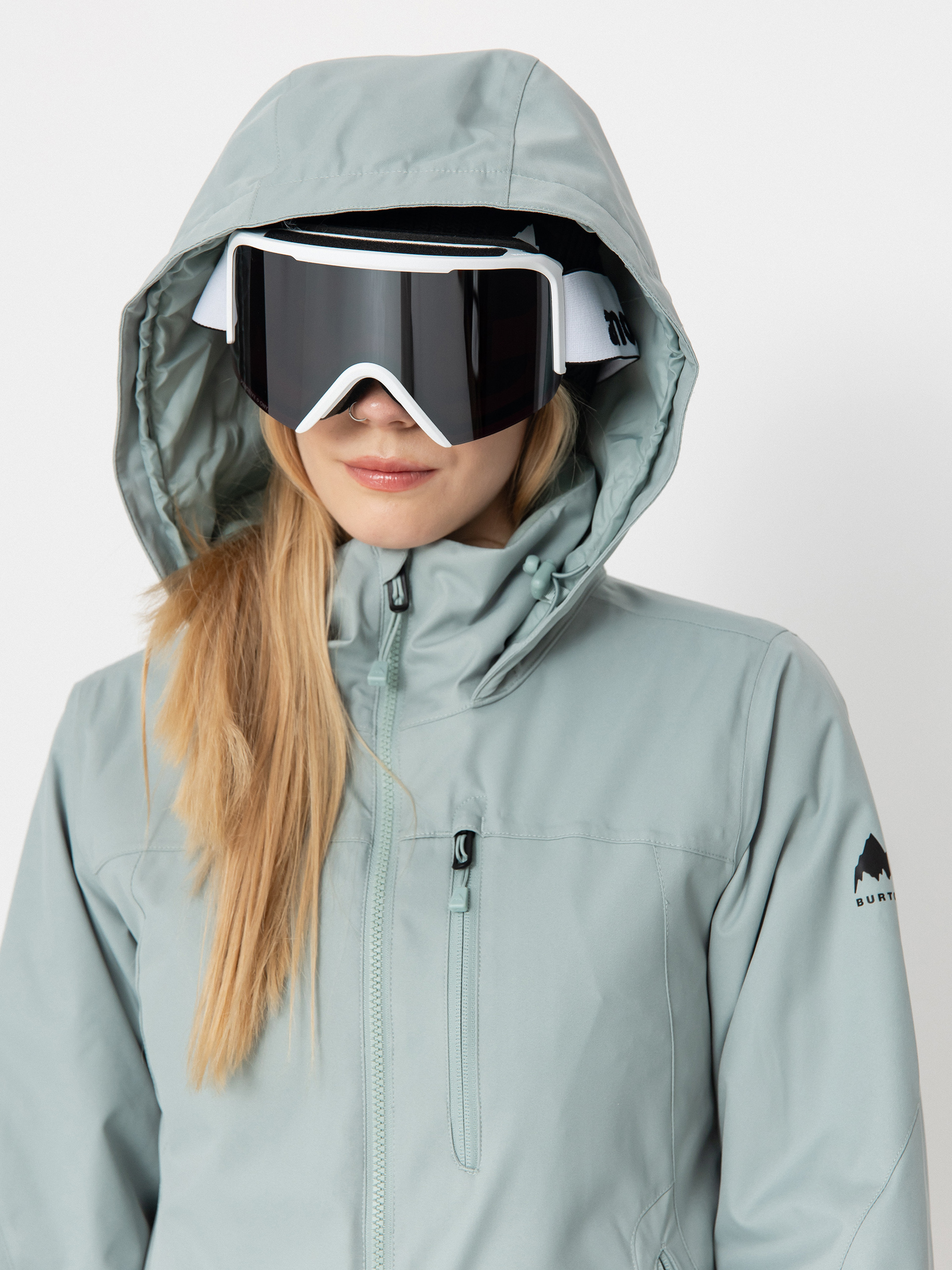 Dámska Snowboardová bunda Burton Lelah (petrol green)