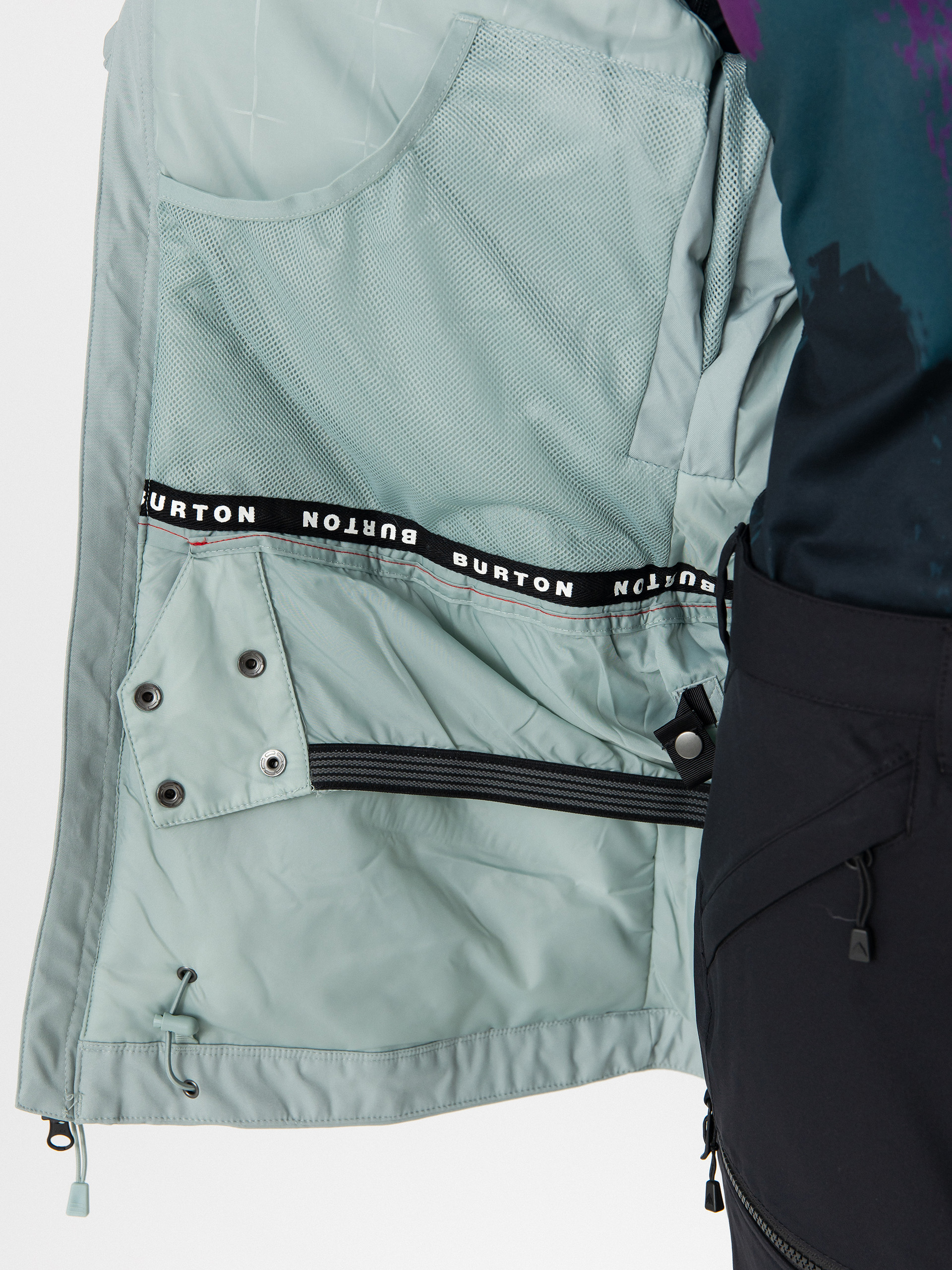 Dámska Snowboardová bunda Burton Lelah (petrol green)