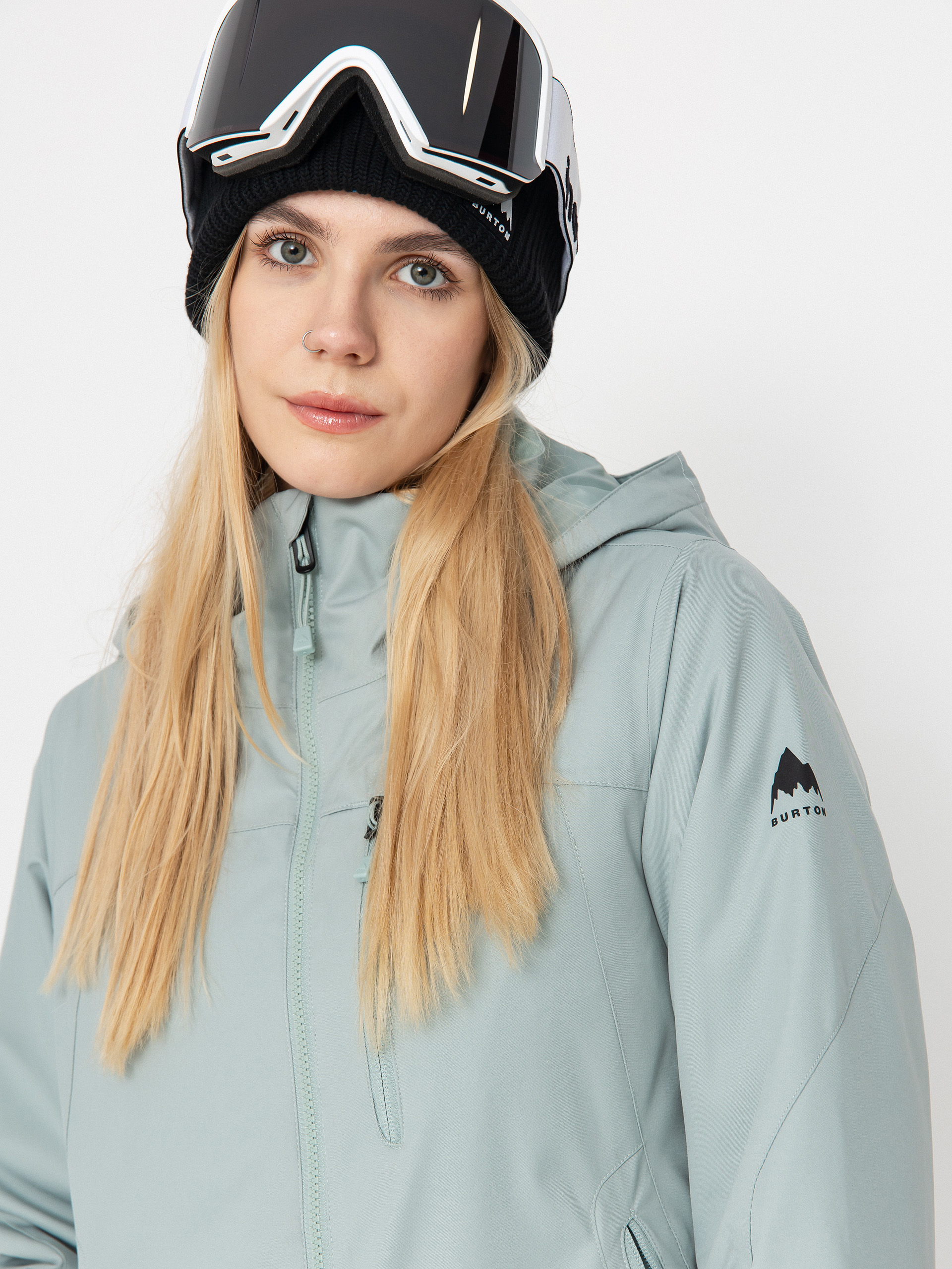 Dámska Snowboardová bunda Burton Lelah (petrol green)