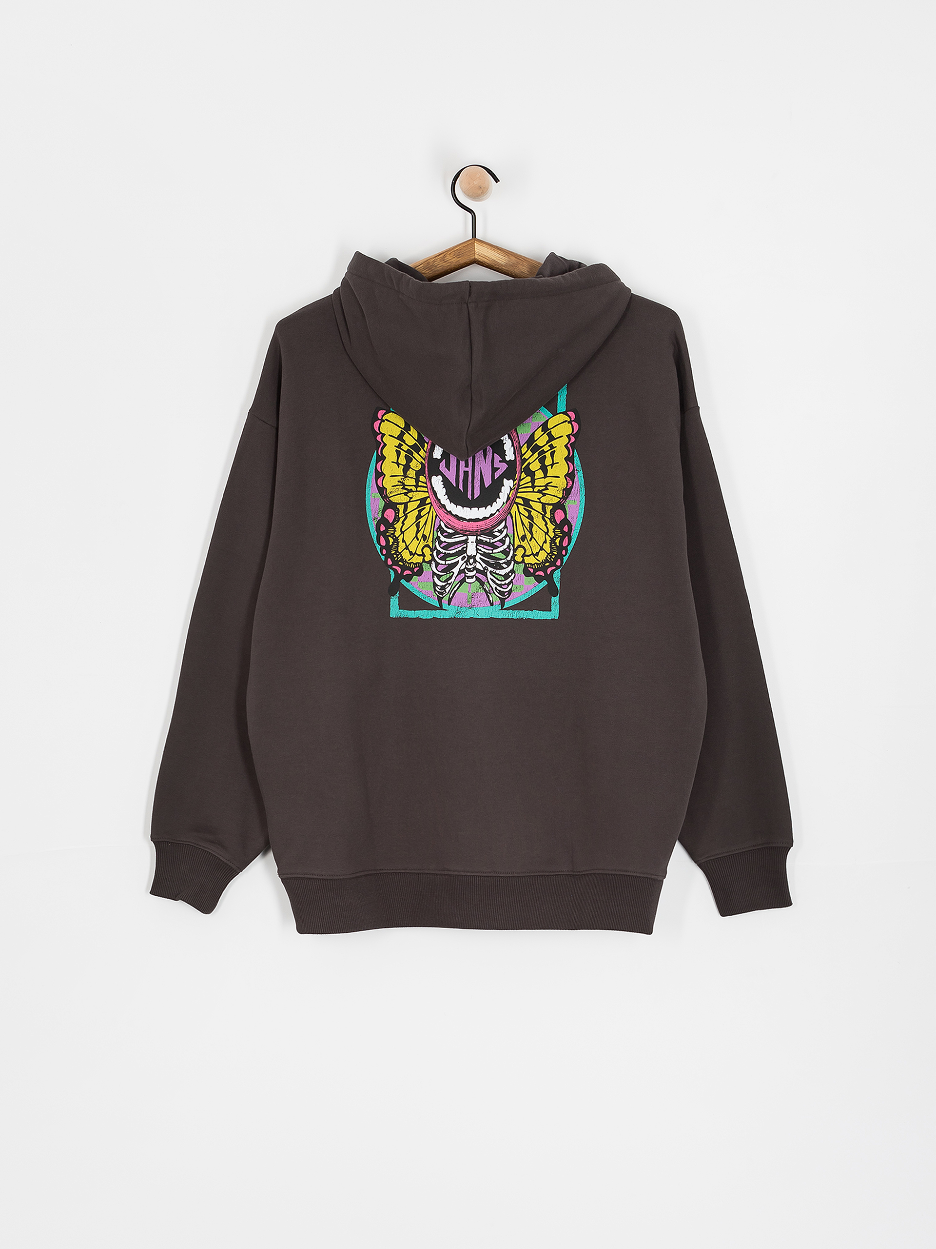 Mikina s kapucňou Vans Ethereal Os HD Wmn (black)