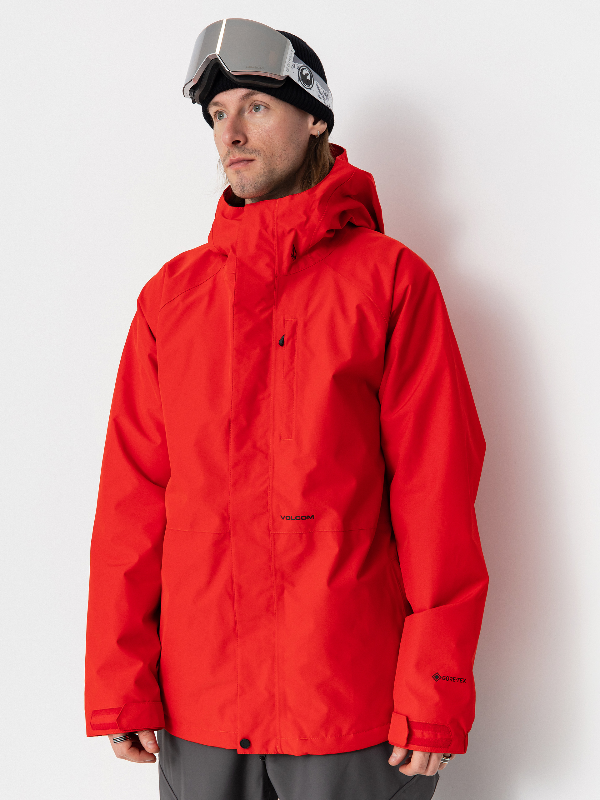 Pánska Snowboardová bunda Volcom Dua Ins Gore (crimson)