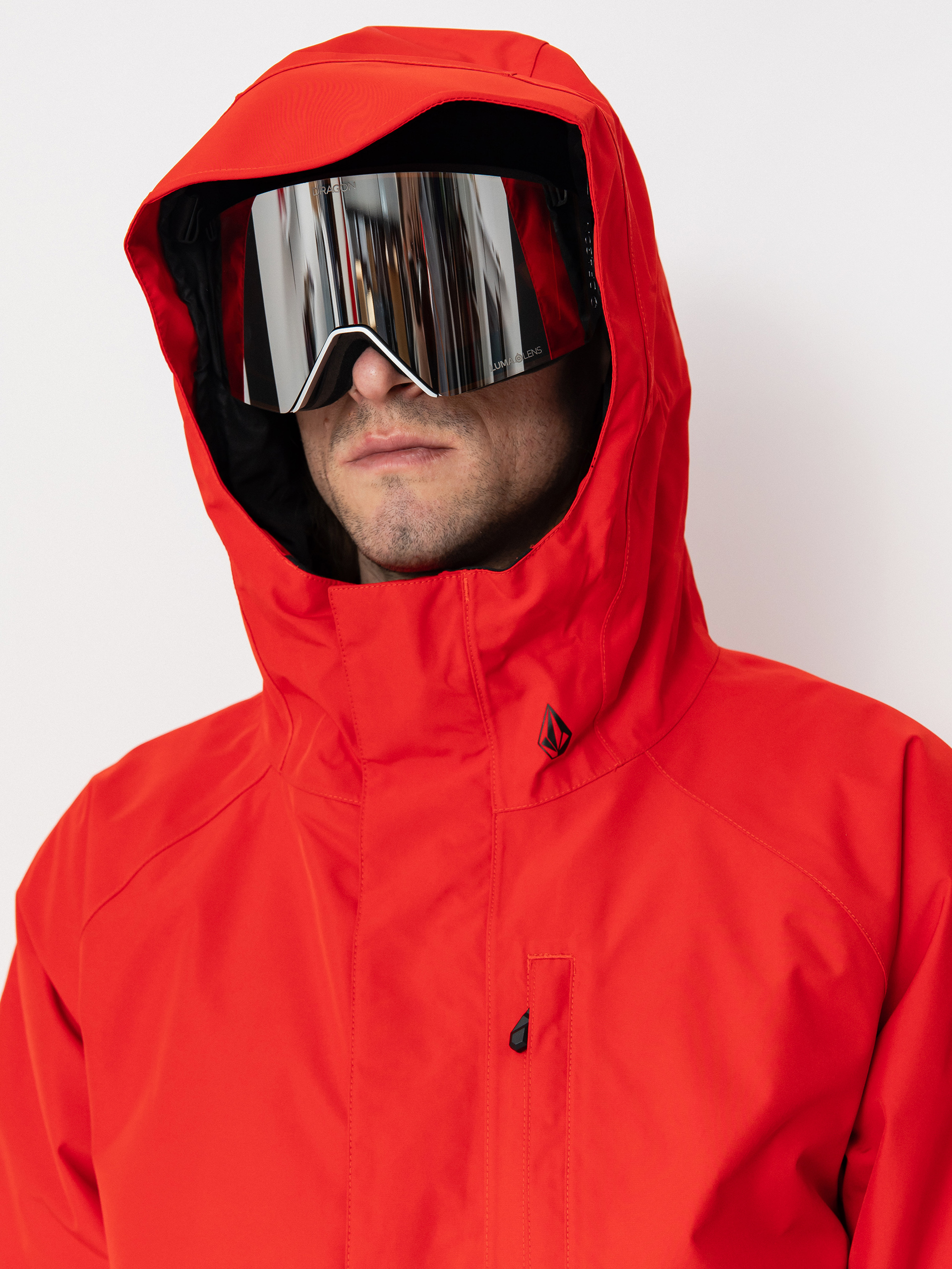 Pánska Snowboardová bunda Volcom Dua Ins Gore (crimson)