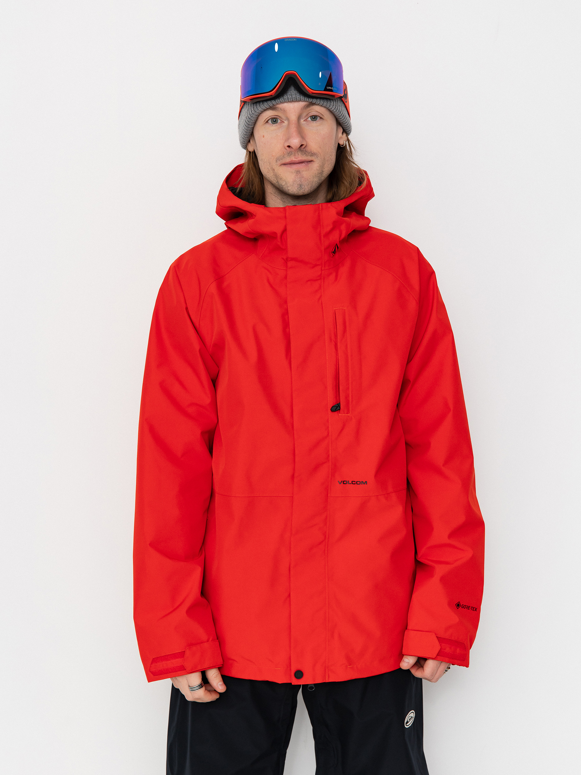 Pánska Snowboardová bunda Volcom Dua Gore Tex (crimson)