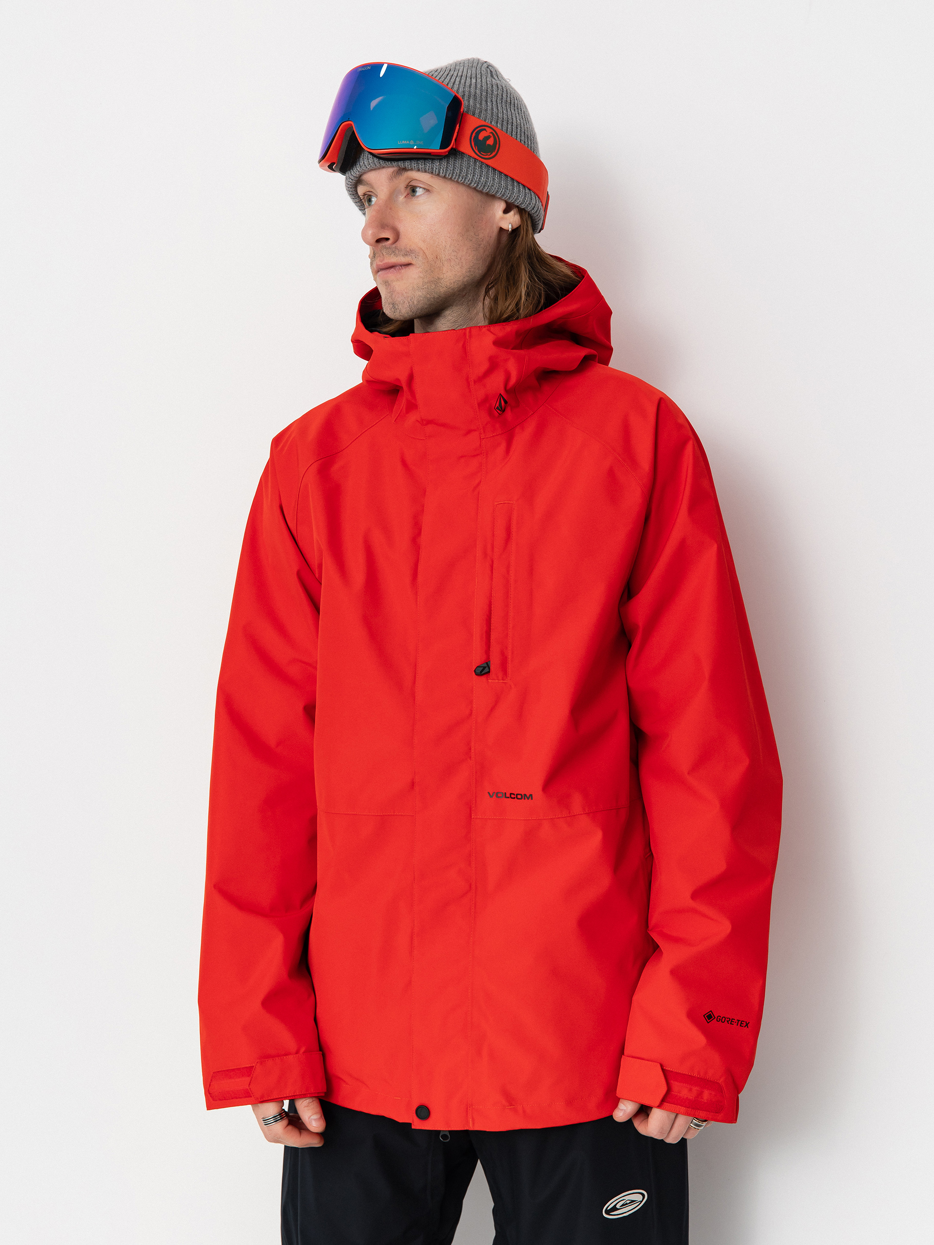 Pánska Snowboardová bunda Volcom Dua Gore Tex (crimson)