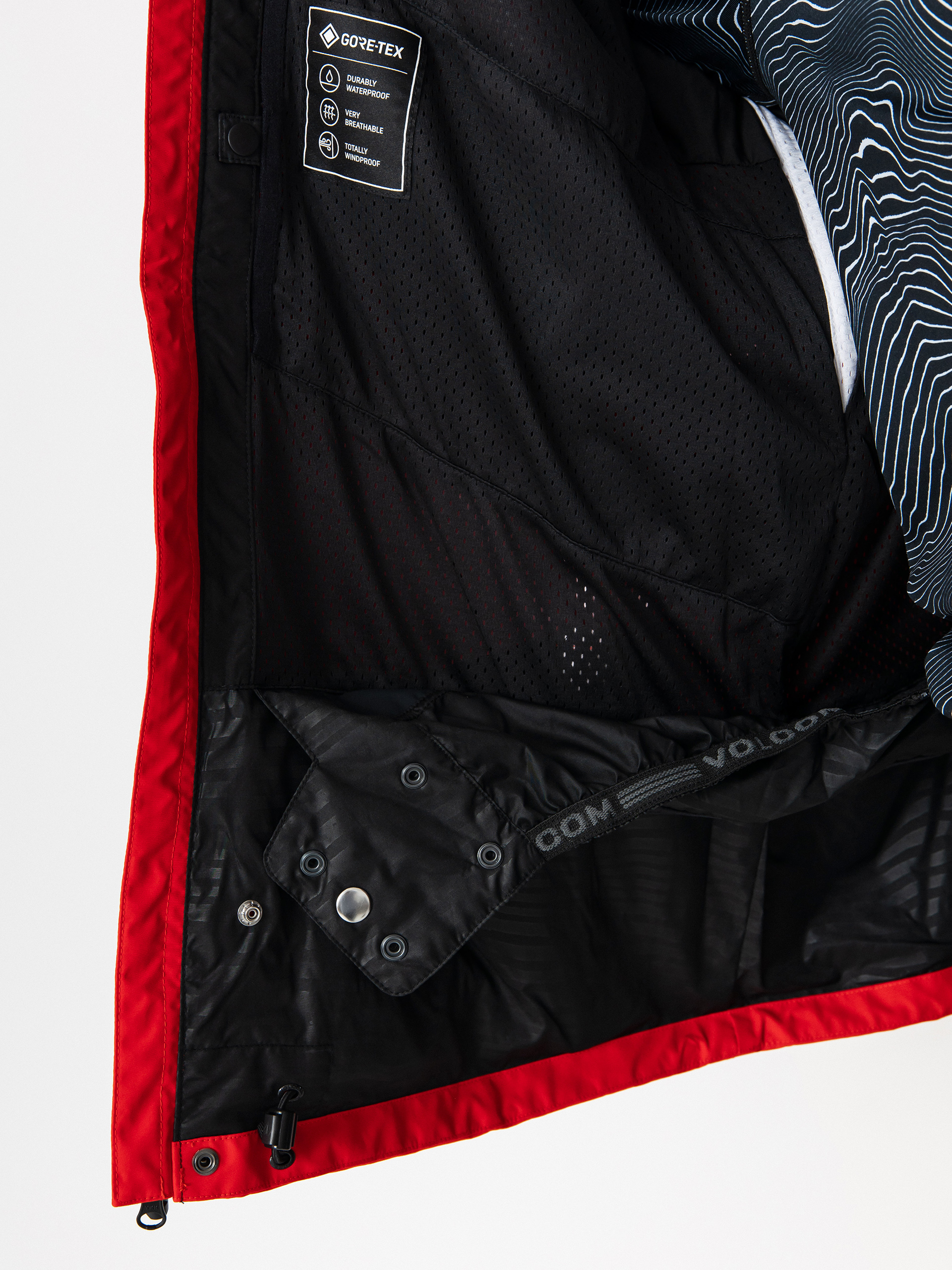 Pánska Snowboardová bunda Volcom Dua Gore Tex (crimson)