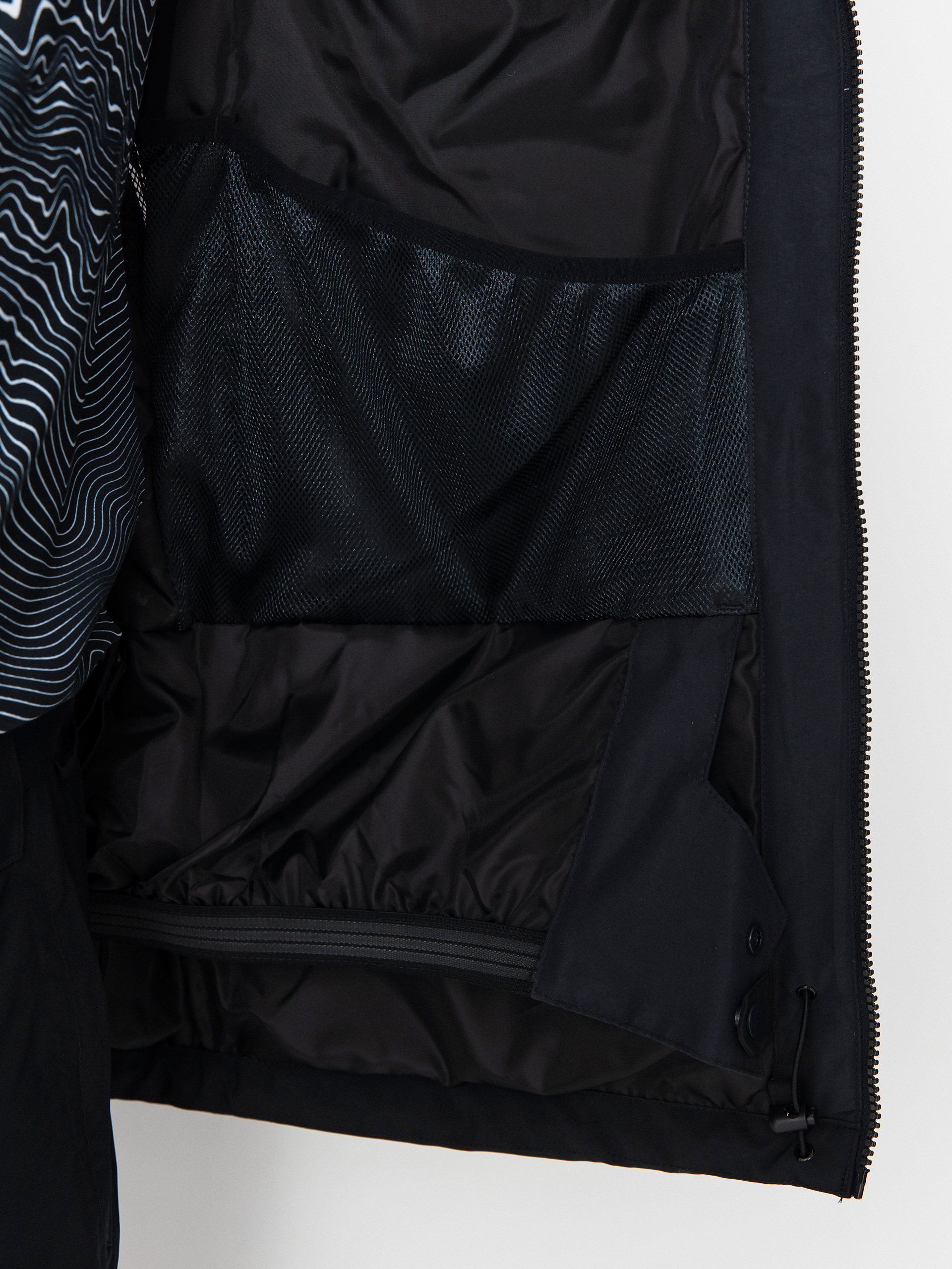 Pánska Snowboardová bunda Quiksilver Mission Printed Block (mountain spray cante)