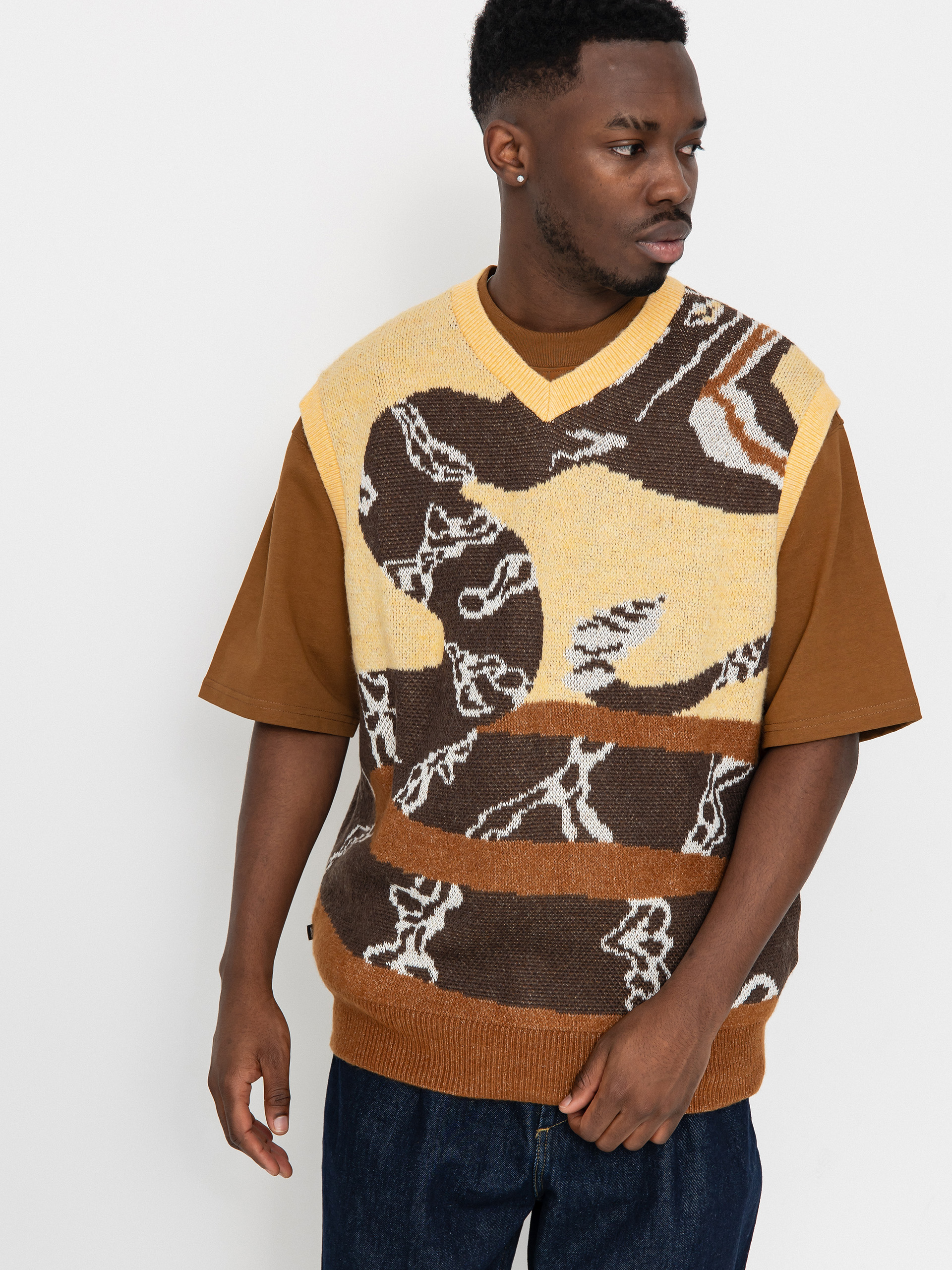 Vesta Nike SB SL Sweater Snake (celestial gold/lt british tan)