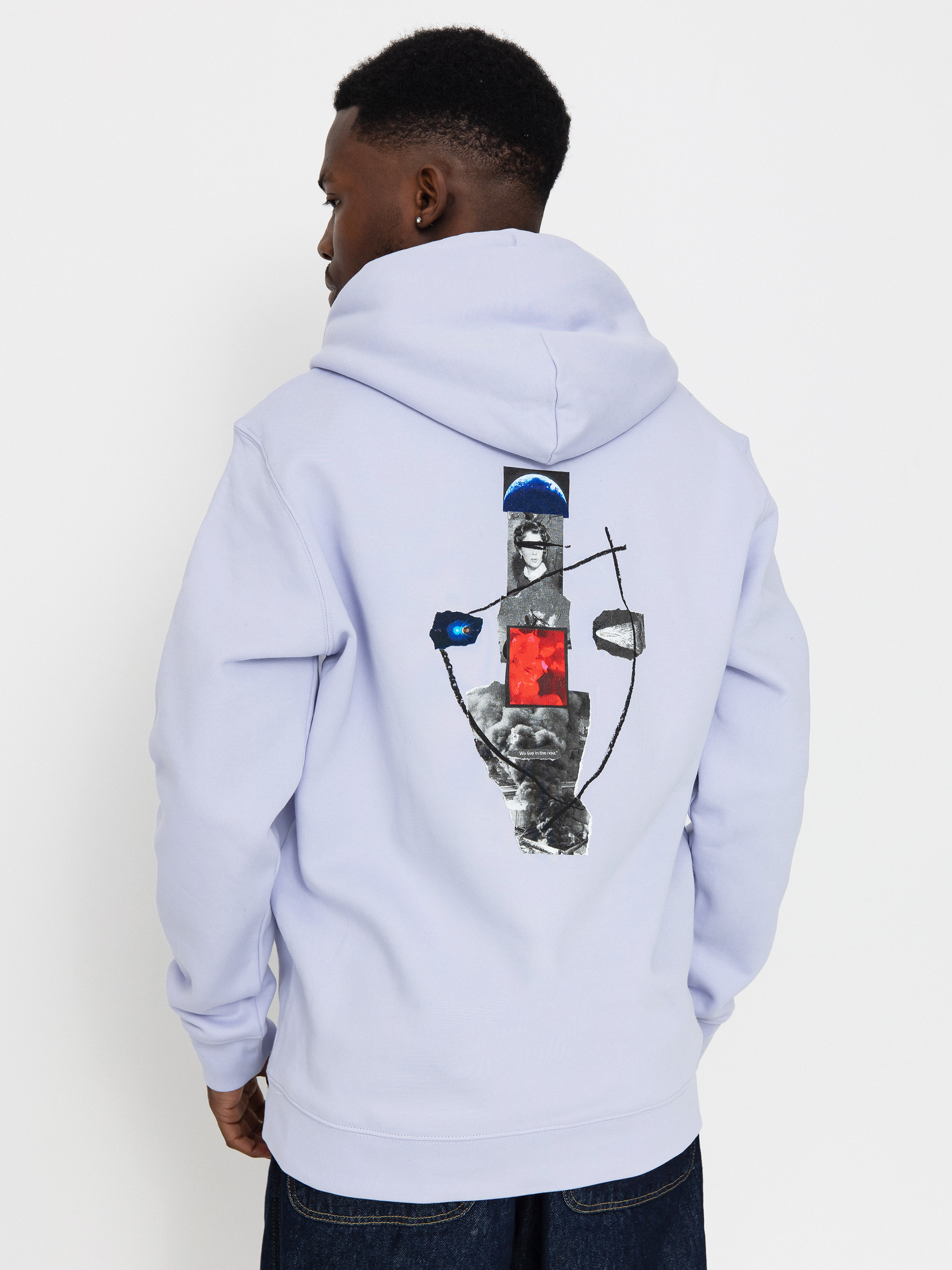 Mikina s kapucu0148ou Poetic Collective In The Now HD (purple)