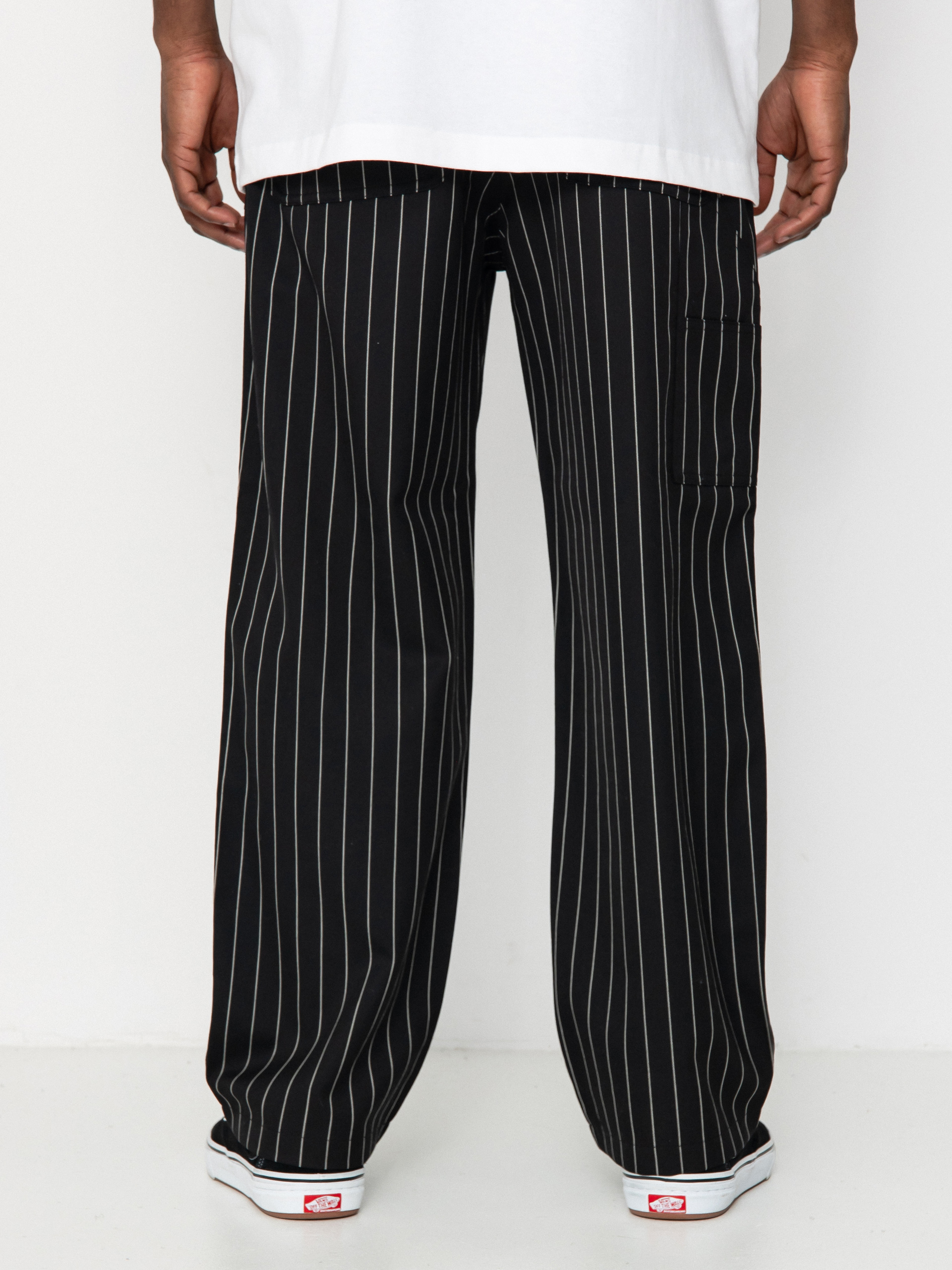 Nohavice Carhartt WIP Seaton (seaton stripe black)