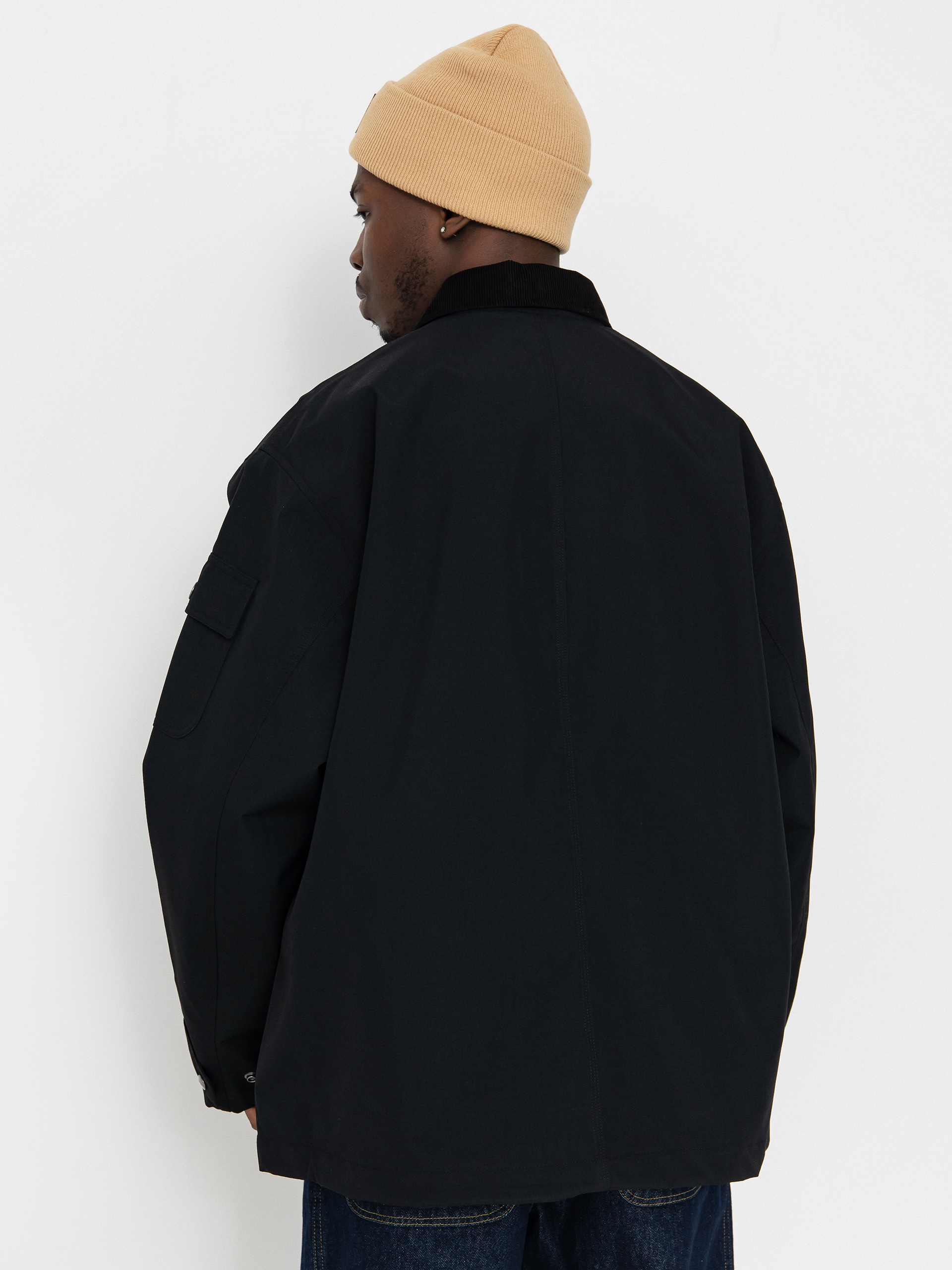 Bunda Carhartt WIP Clapton (black/black)