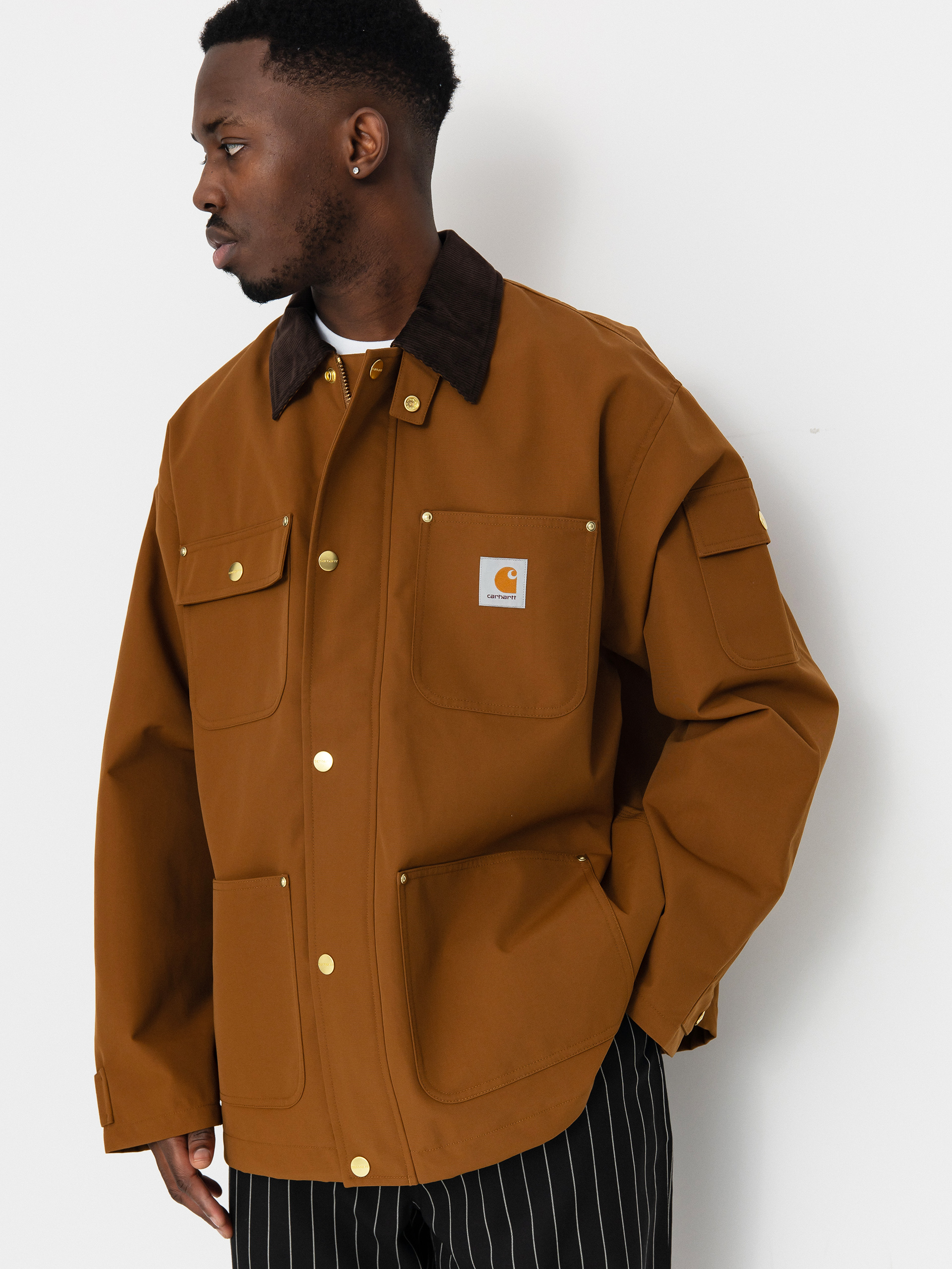 Bunda Carhartt WIP Clapton (hamilton brown/tobacco)