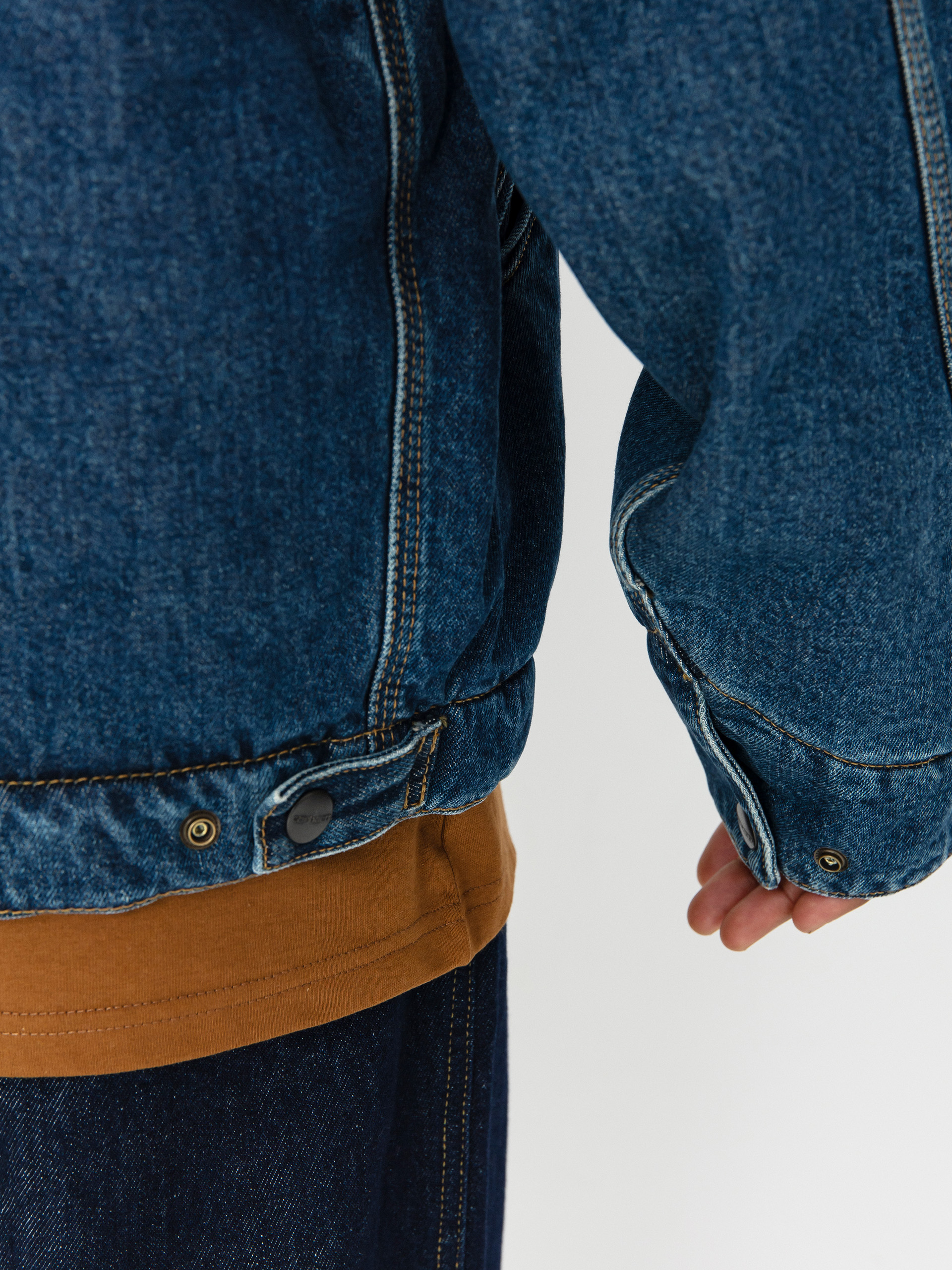 Bunda Carhartt WIP OG Detroit (blue/dusty h brown)