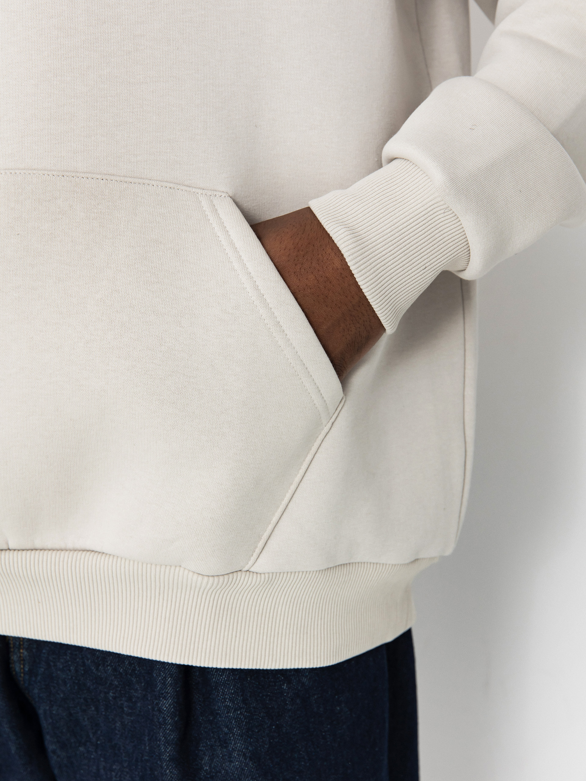 Mikina s kapucňou Method Snowboarding HD (bone)