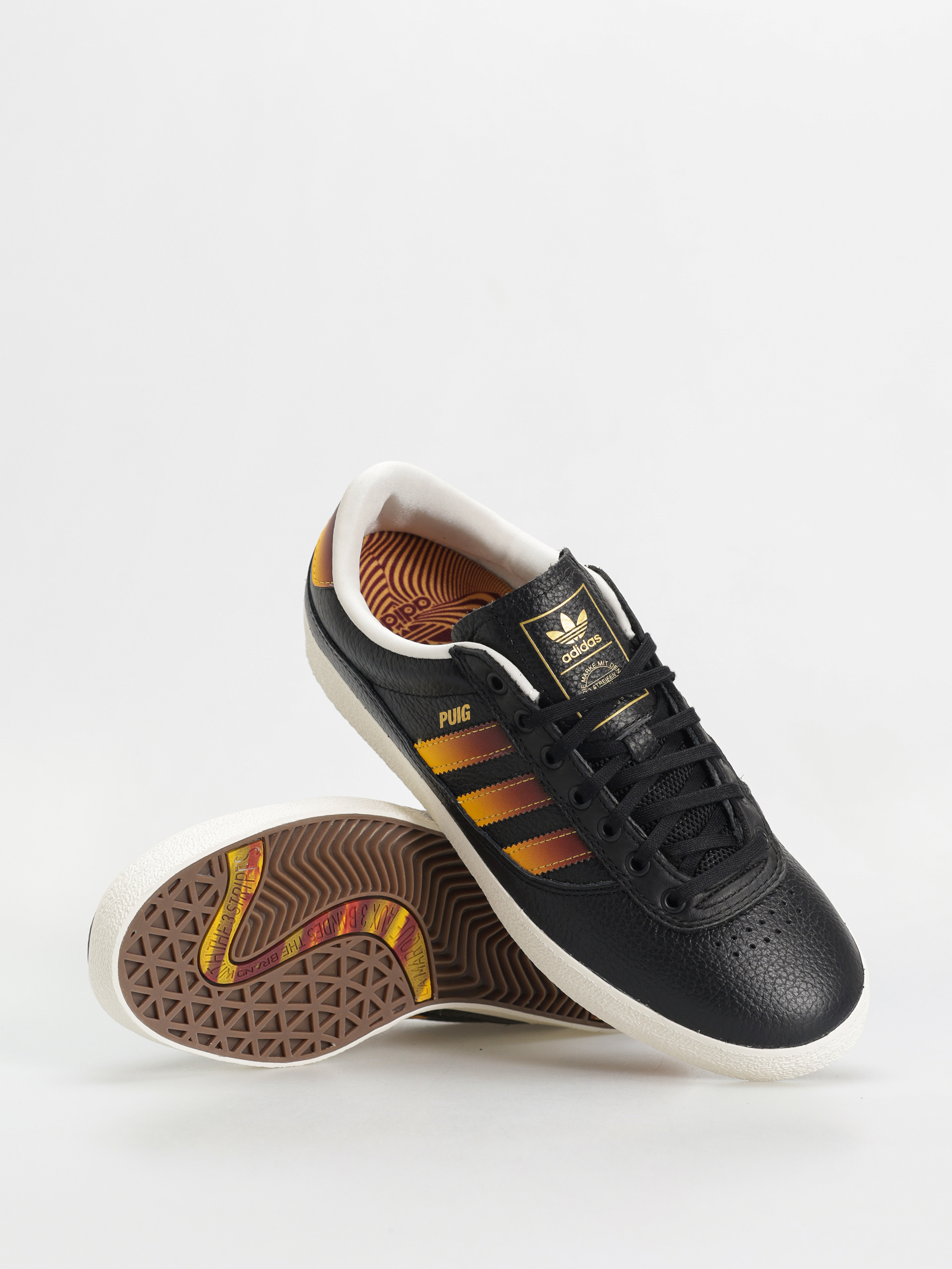 Topánky adidas Puig Indoor (cblack/shared/creyel)