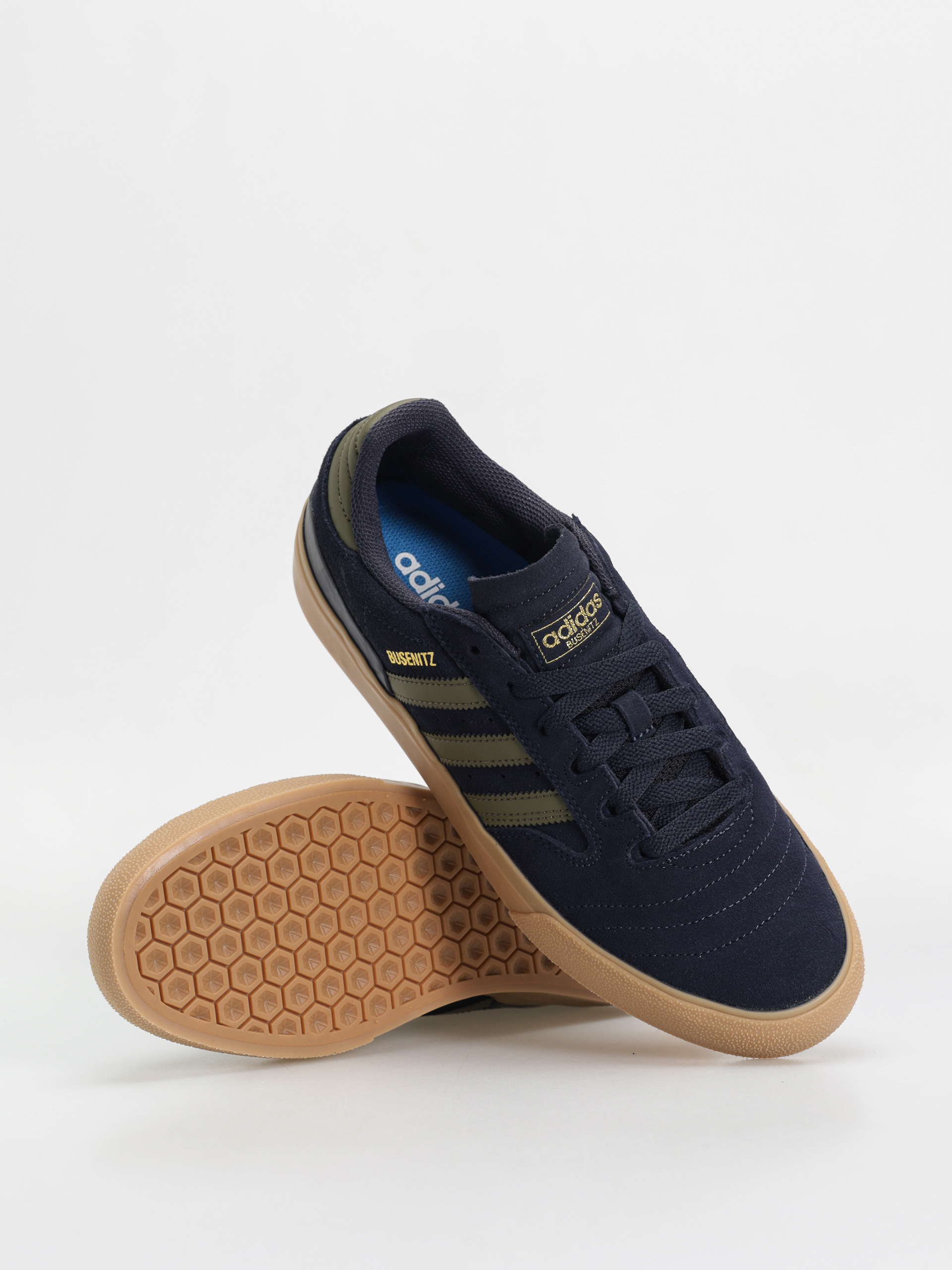 Topánky adidas Busenitz Vulc II (legink/olistr/goldmt)
