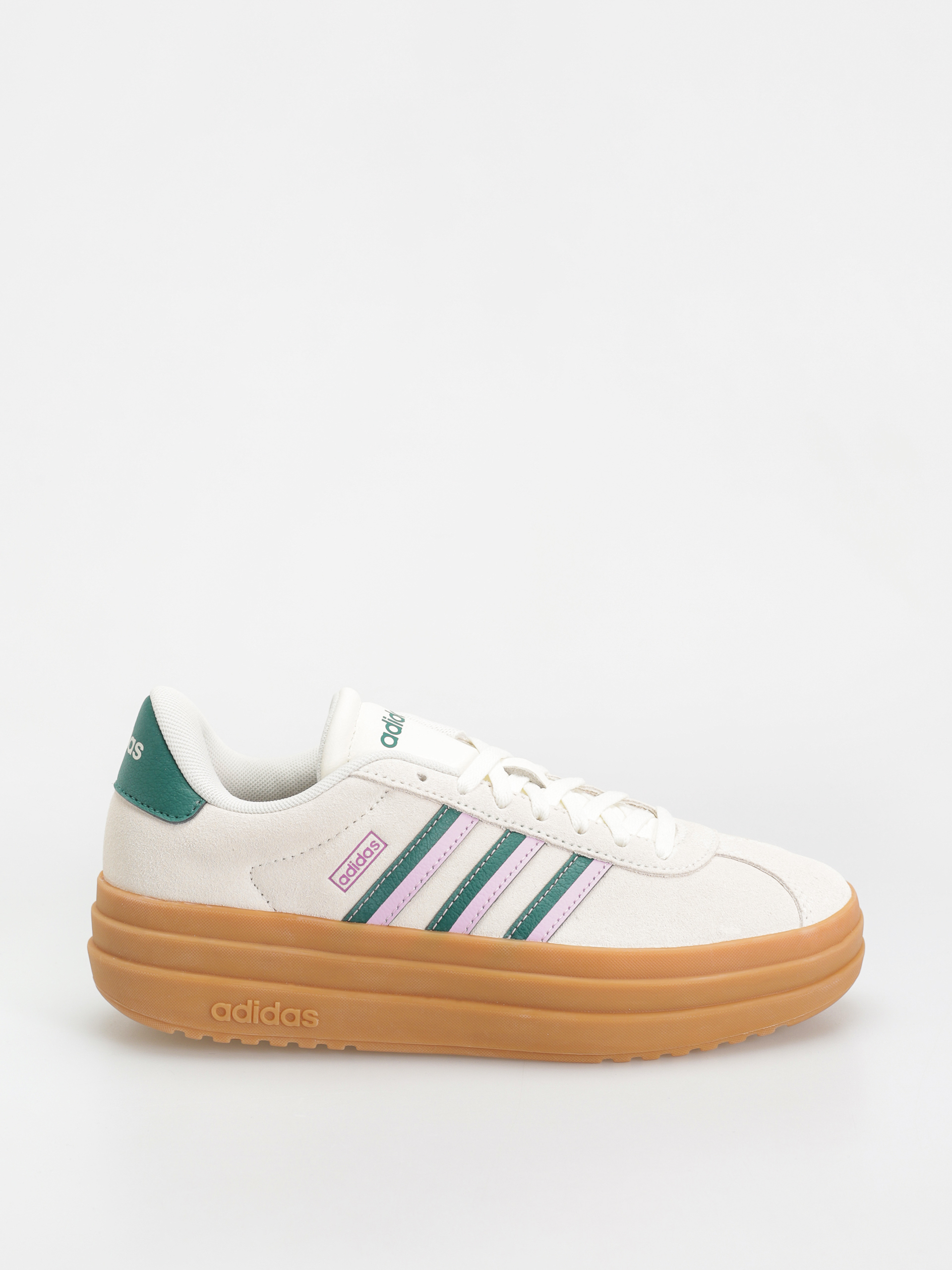 Topu00e1nky adidas Vl Court Bold Wmn (owhite/cgreen/blilil)