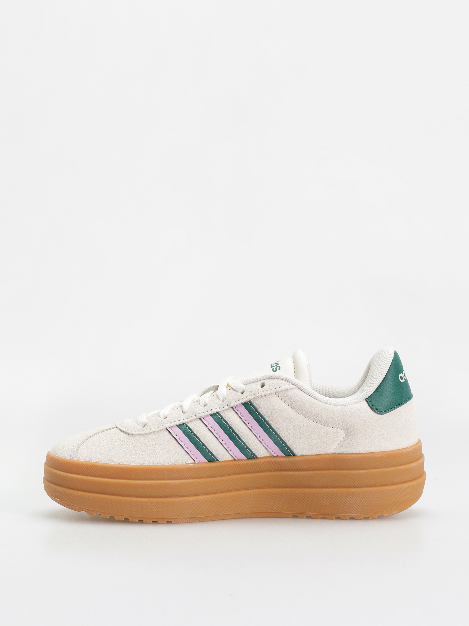 Topánky adidas Vl Court Bold Wmn (owhite/cgreen/blilil)