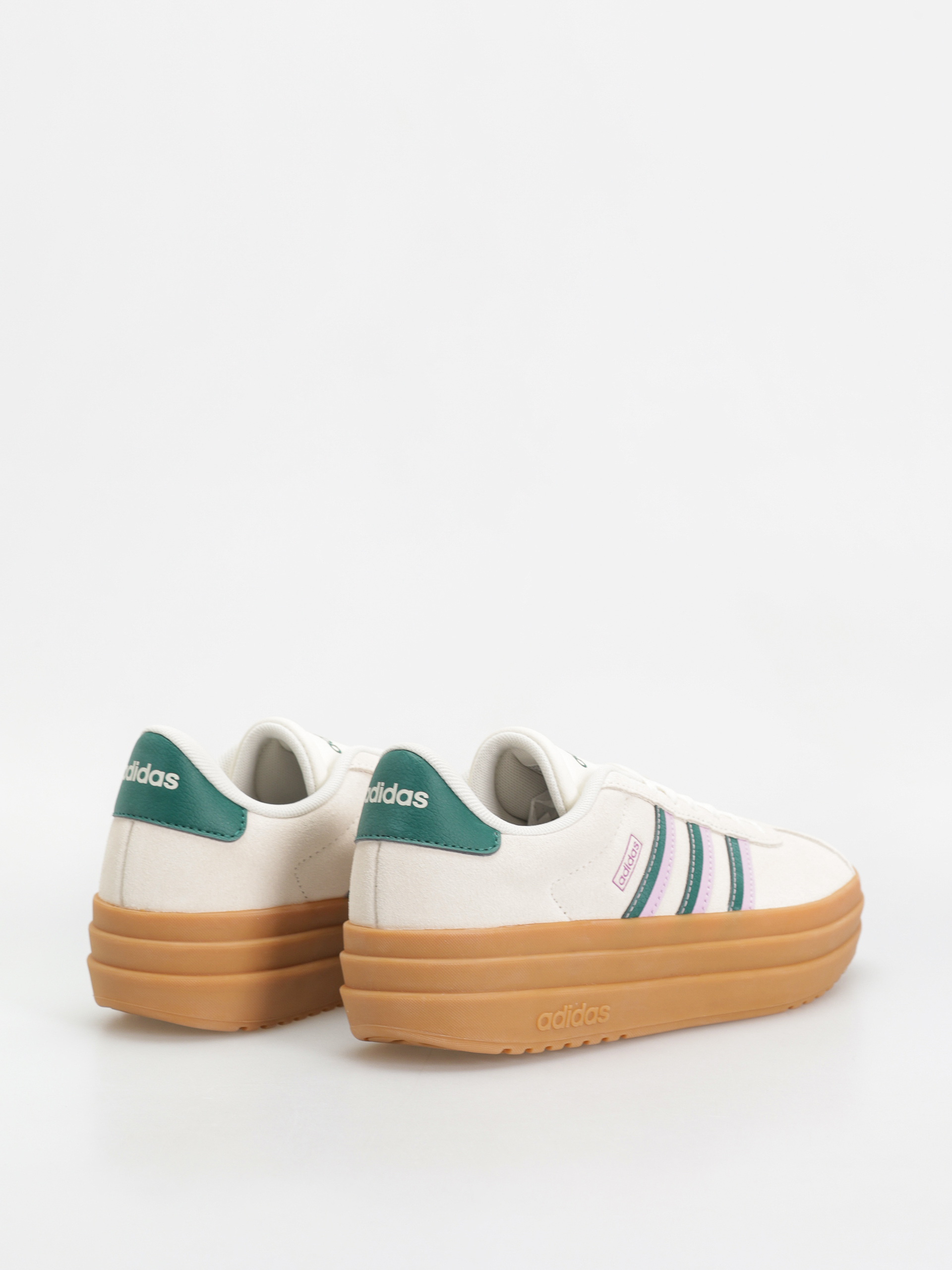 Topánky adidas Vl Court Bold Wmn (owhite/cgreen/blilil)