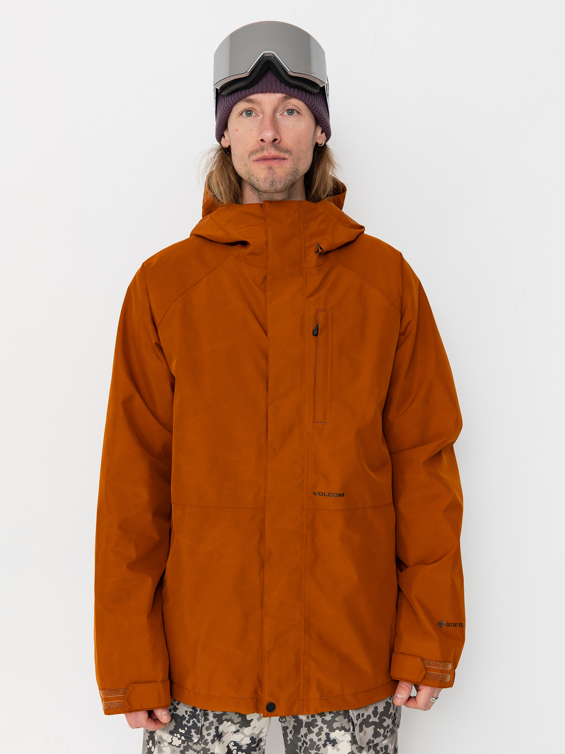 Pánska Snowboardová bunda Volcom Dua Ins Gore (caramel)