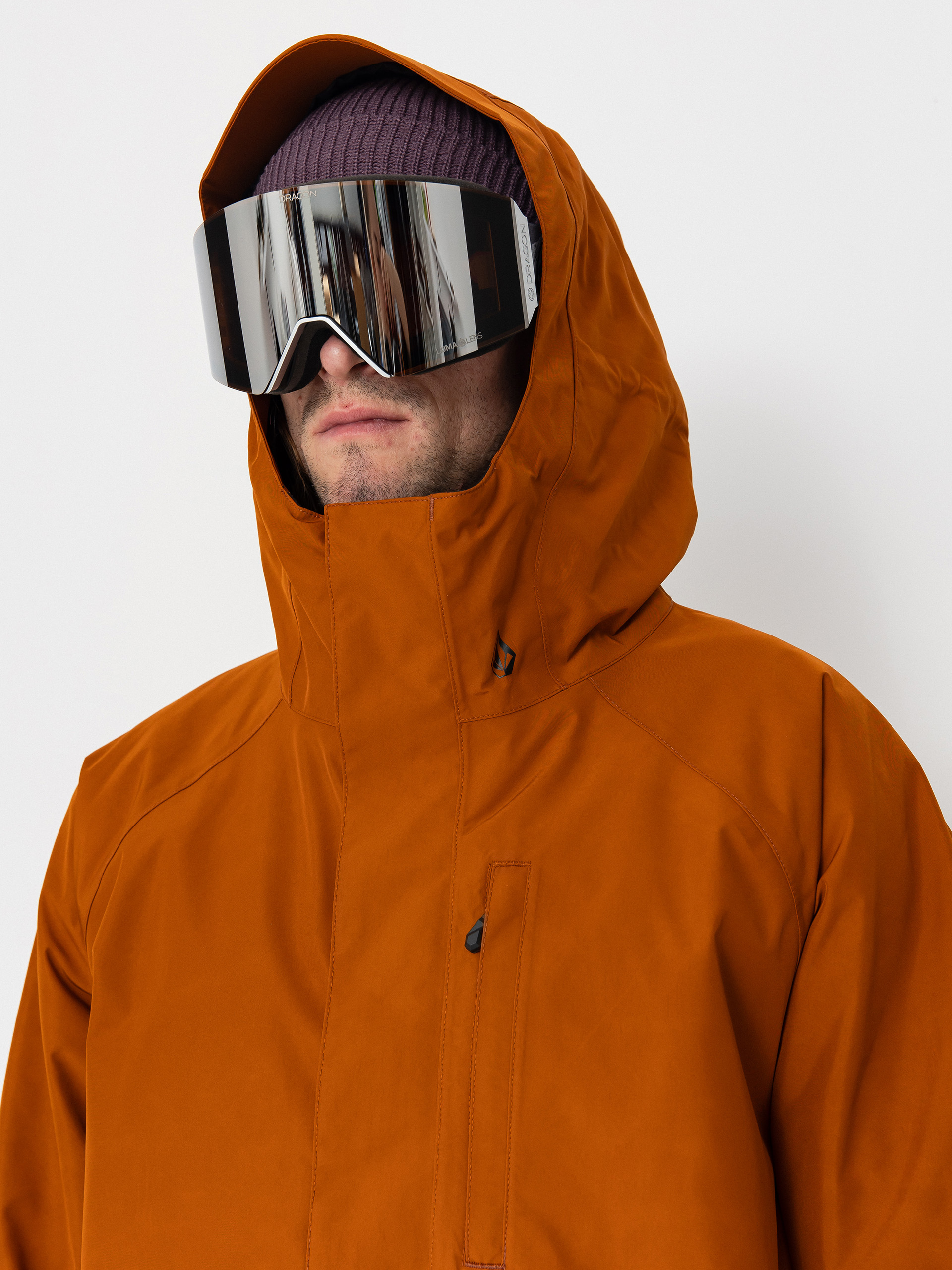 Pánska Snowboardová bunda Volcom Dua Ins Gore (caramel)