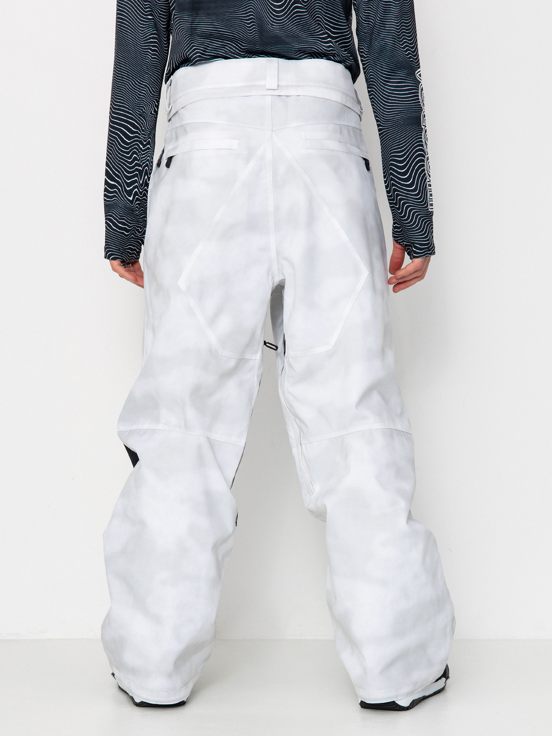 Pánske Snowboardové nohavice Volcom Snow Billow (white camo)