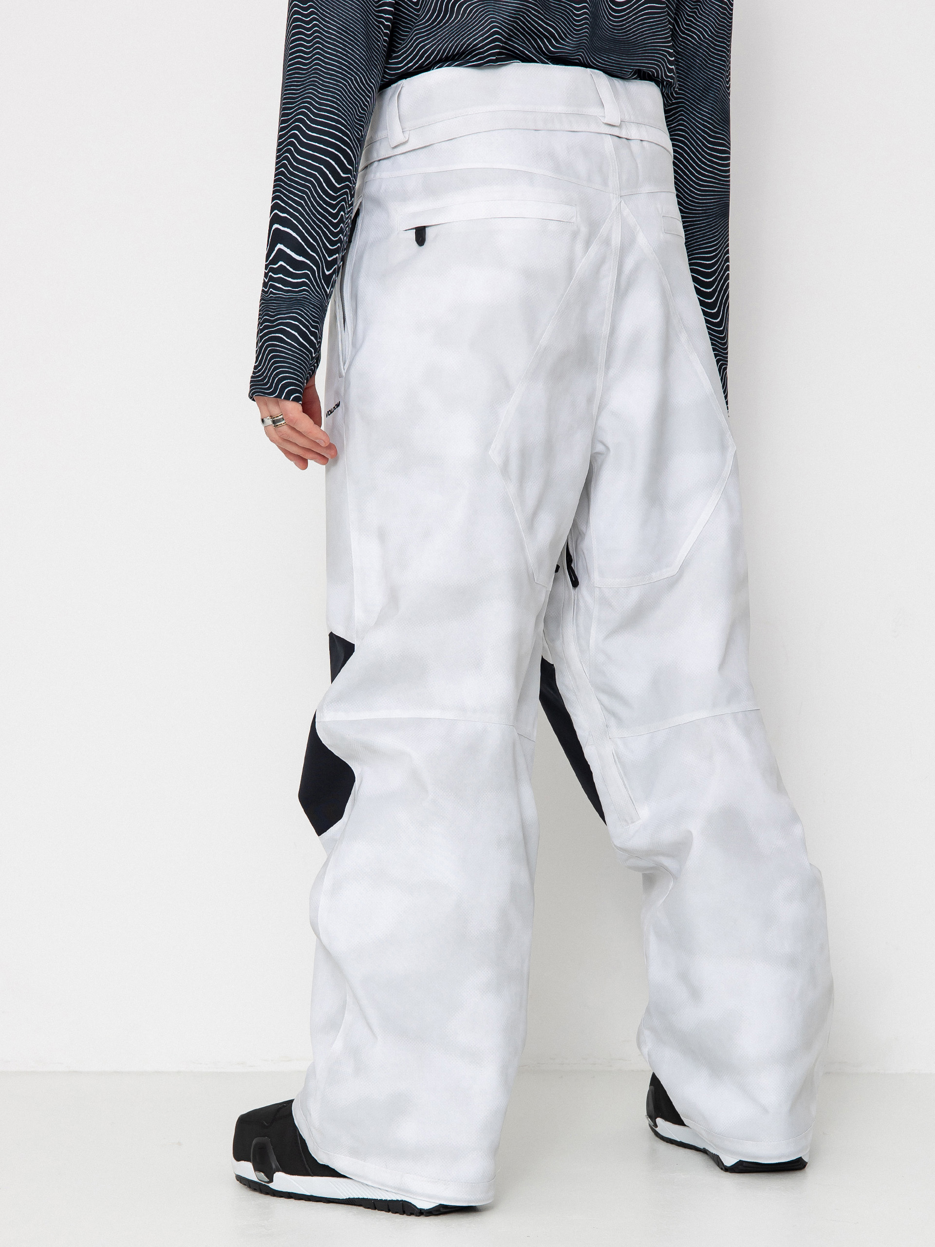 Pánske Snowboardové nohavice Volcom Snow Billow (white camo)