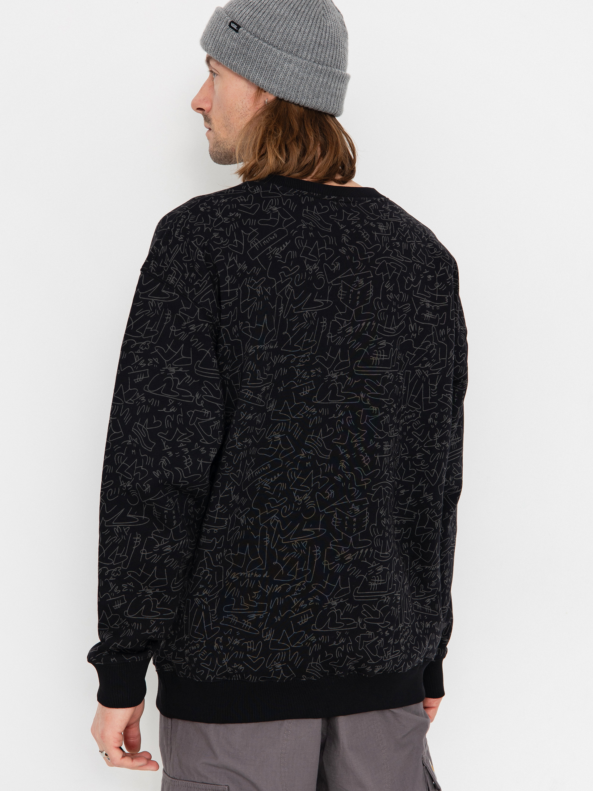 Mikina Method X Lucas Crew (black)