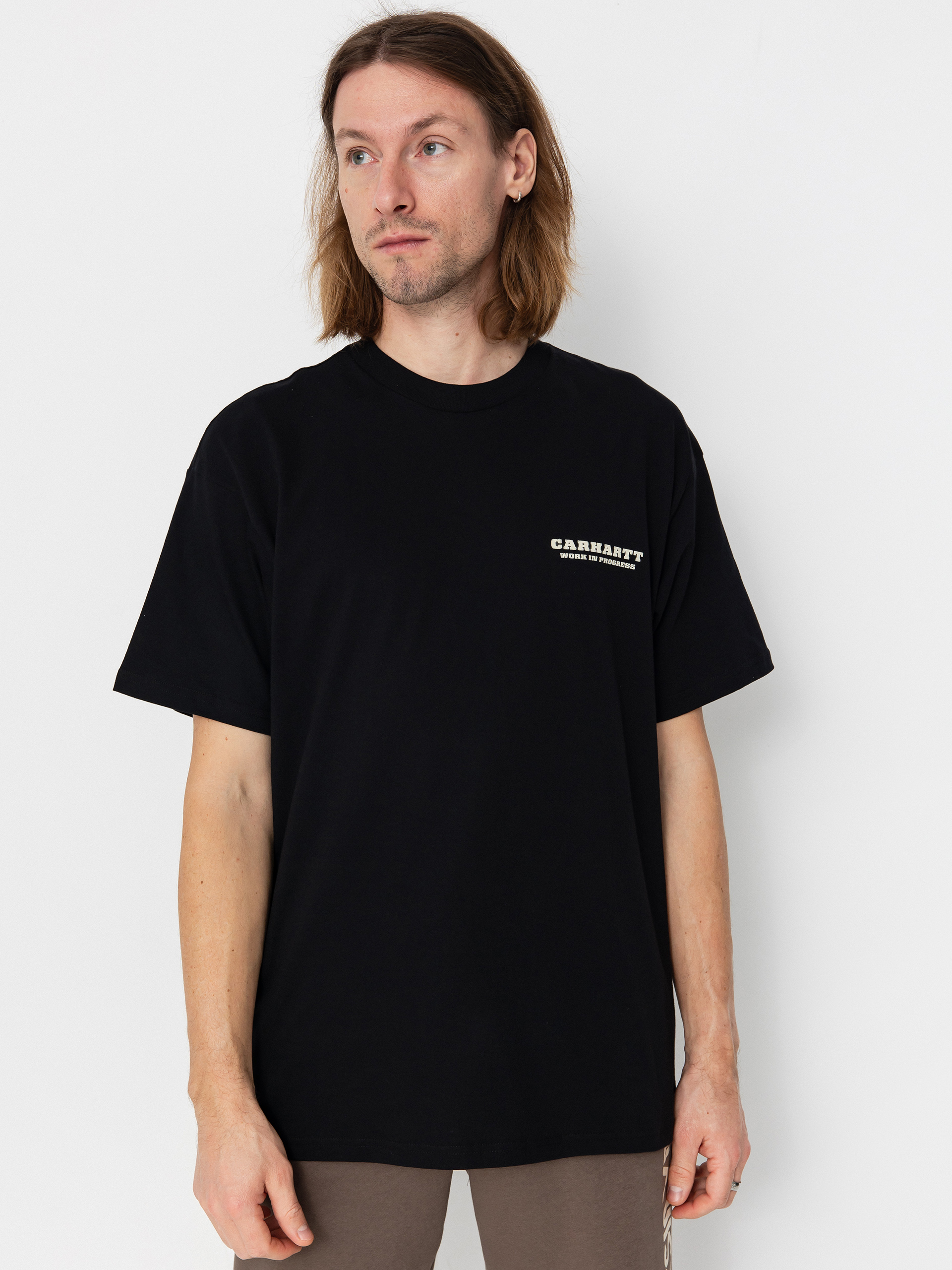 Tričko Carhartt WIP Runaway (black/wax)