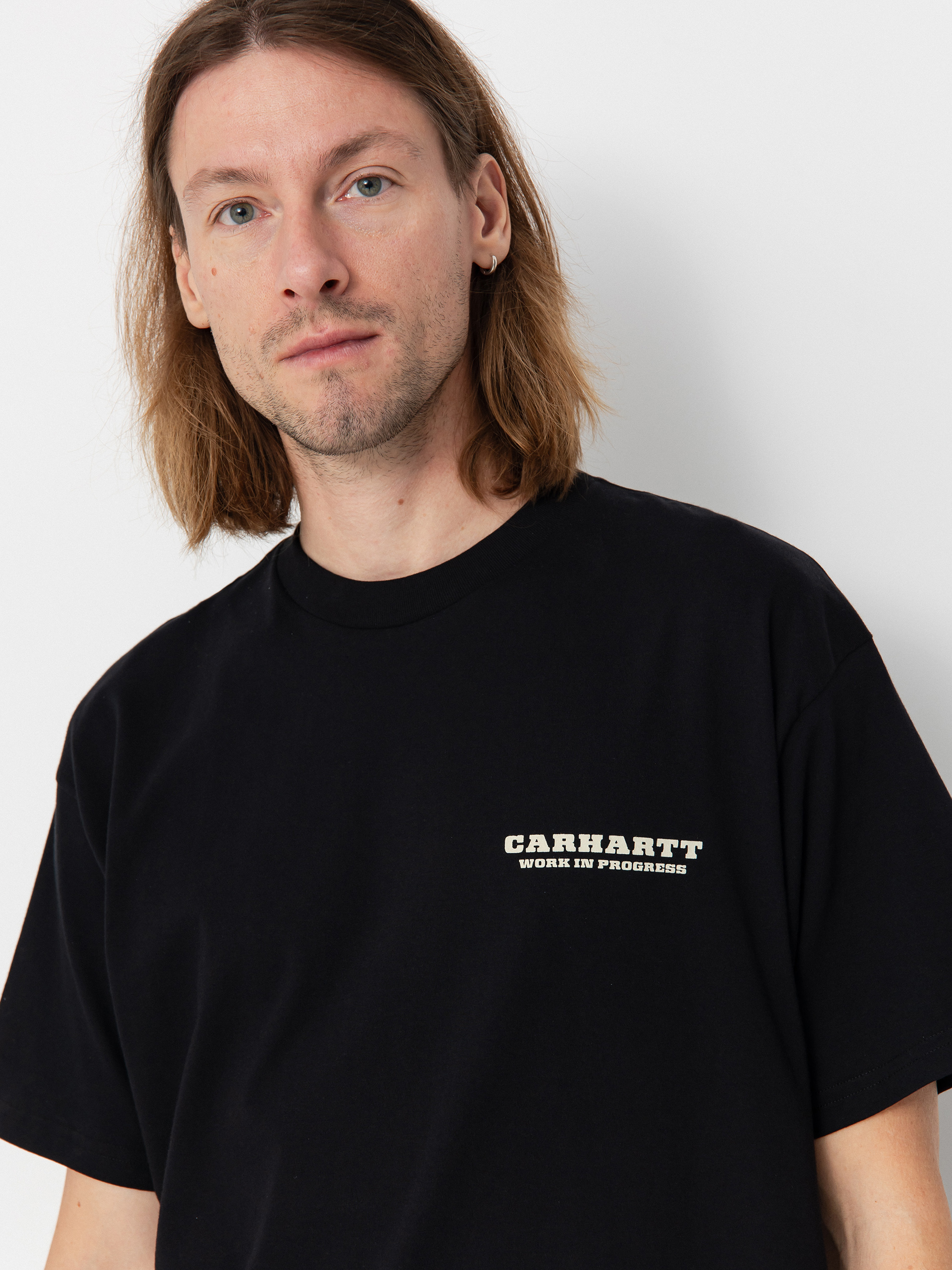 Tričko Carhartt WIP Runaway (black/wax)