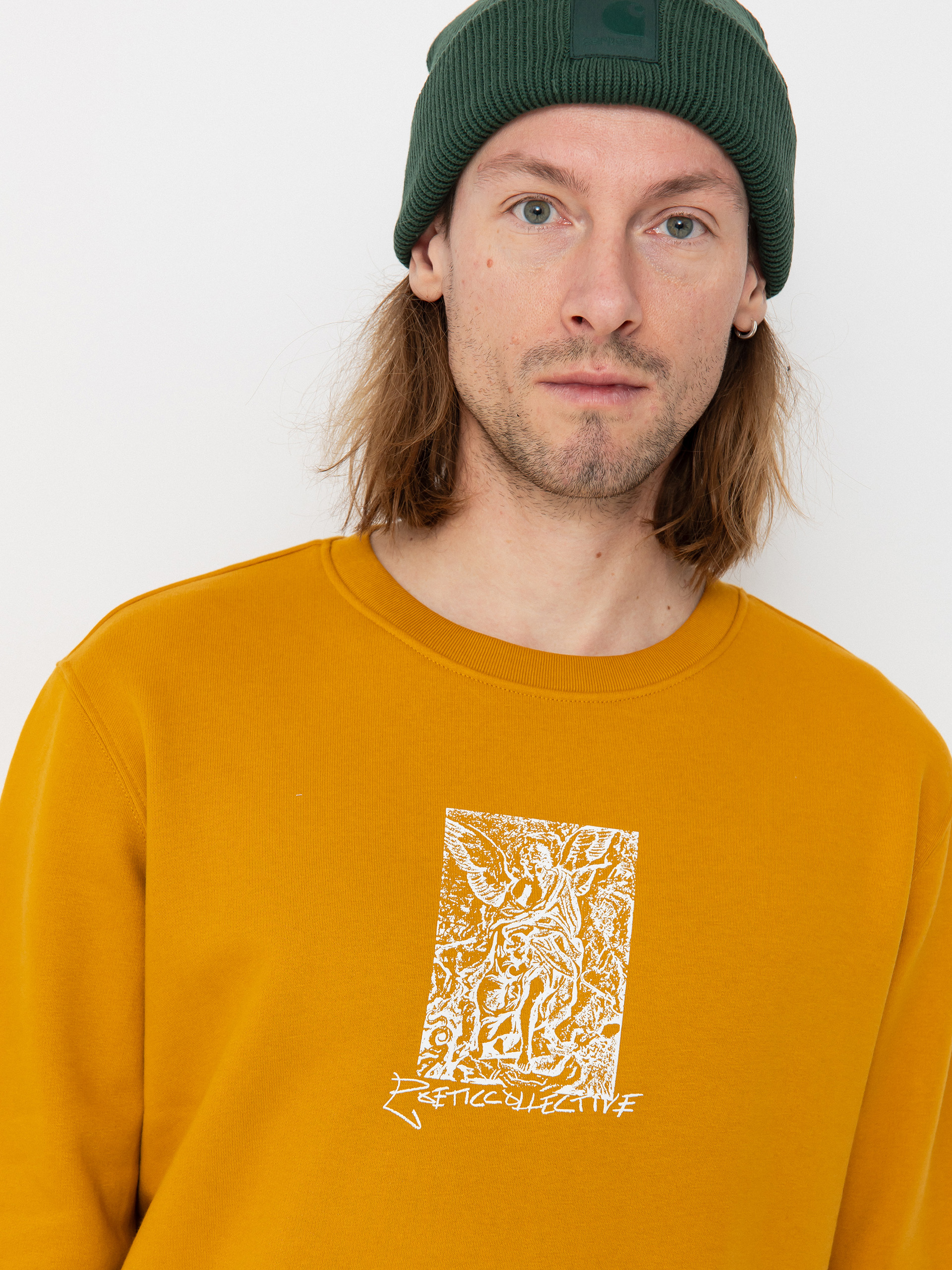 Mikina Poetic Collective Angel Crewneck (orange)