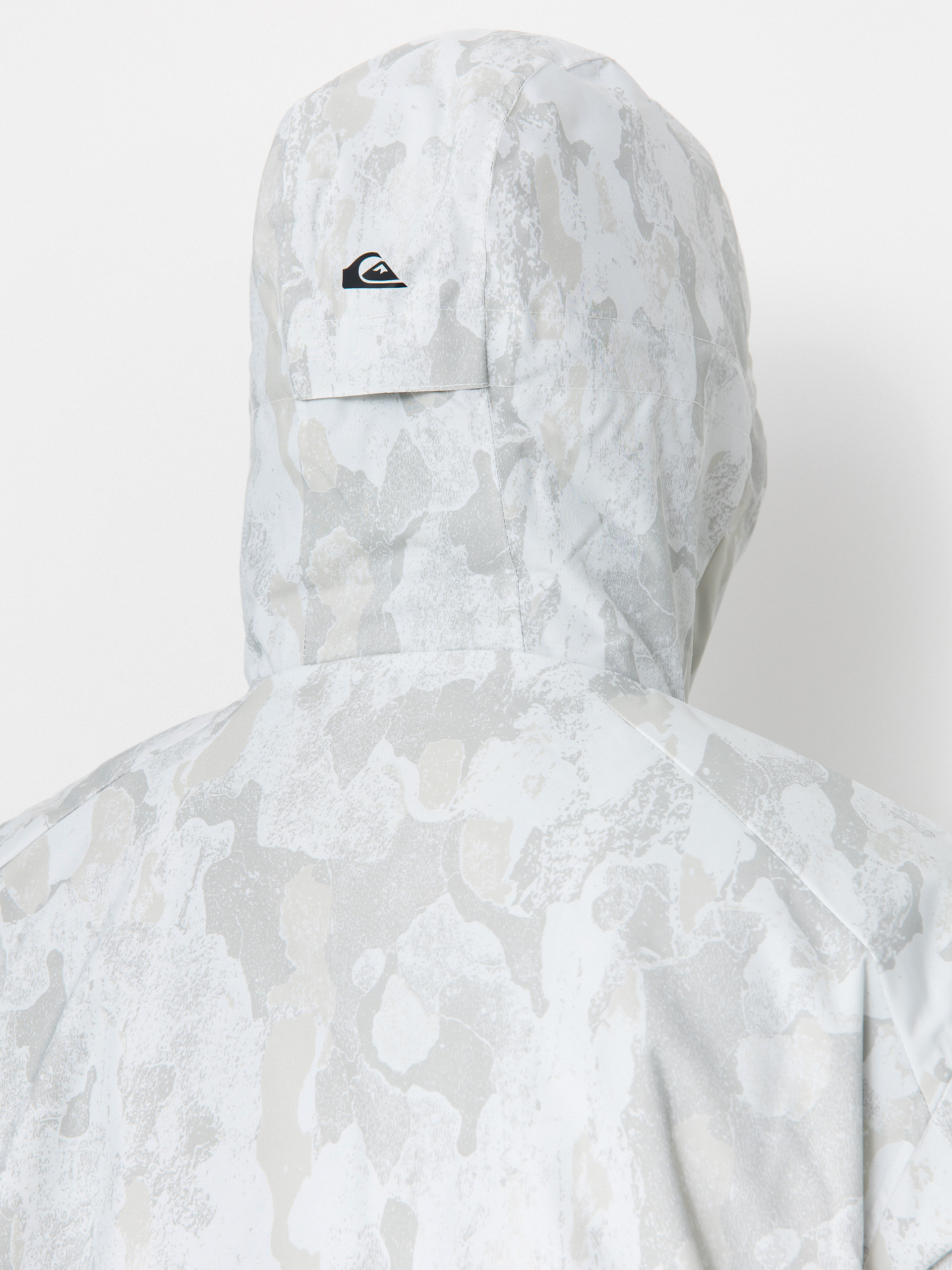 Pánska Snowboardová bunda Quiksilver Mission Printed Block (nature zoom birch)