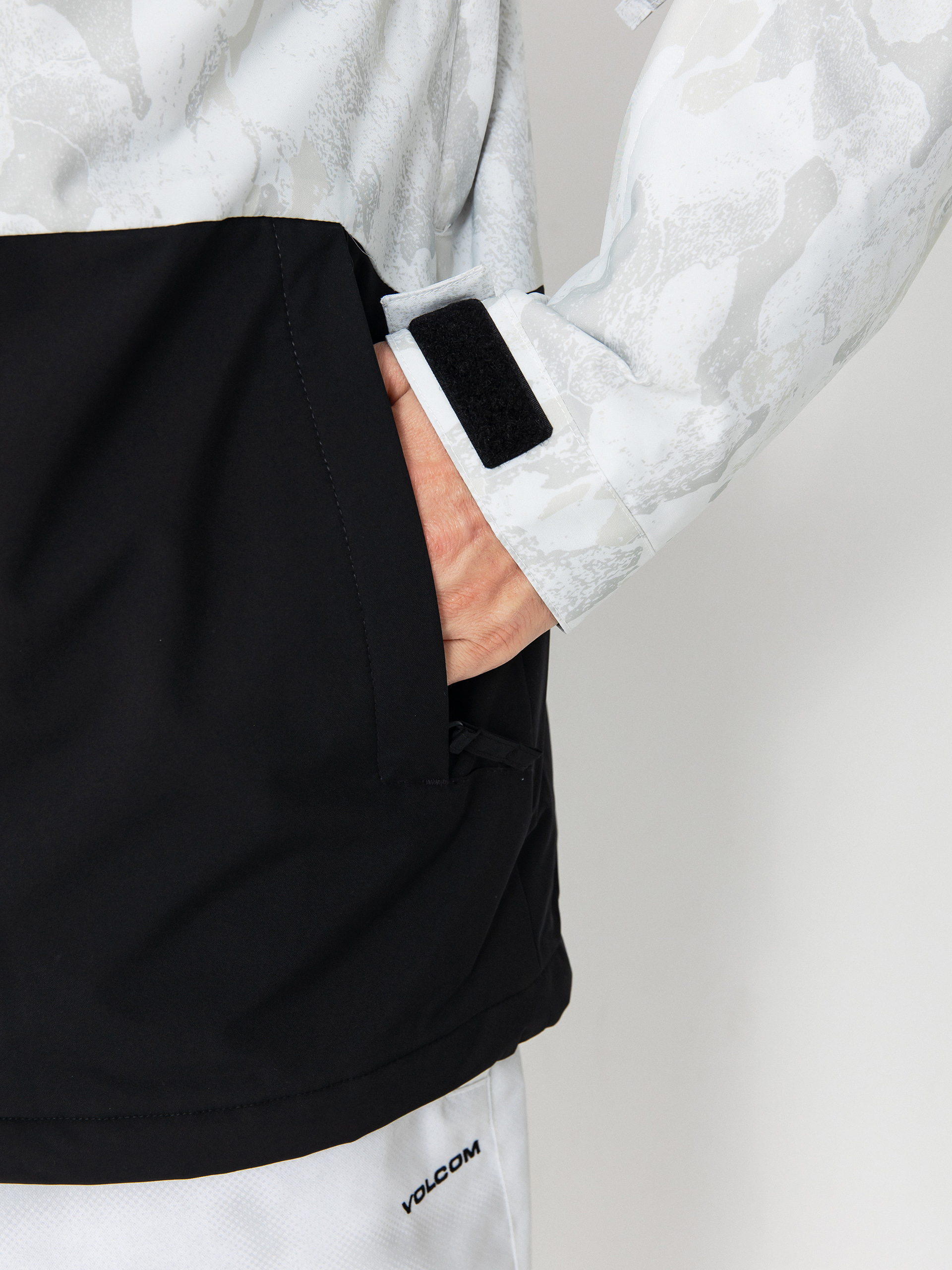 Pánska Snowboardová bunda Quiksilver Mission Printed Block (nature zoom birch)