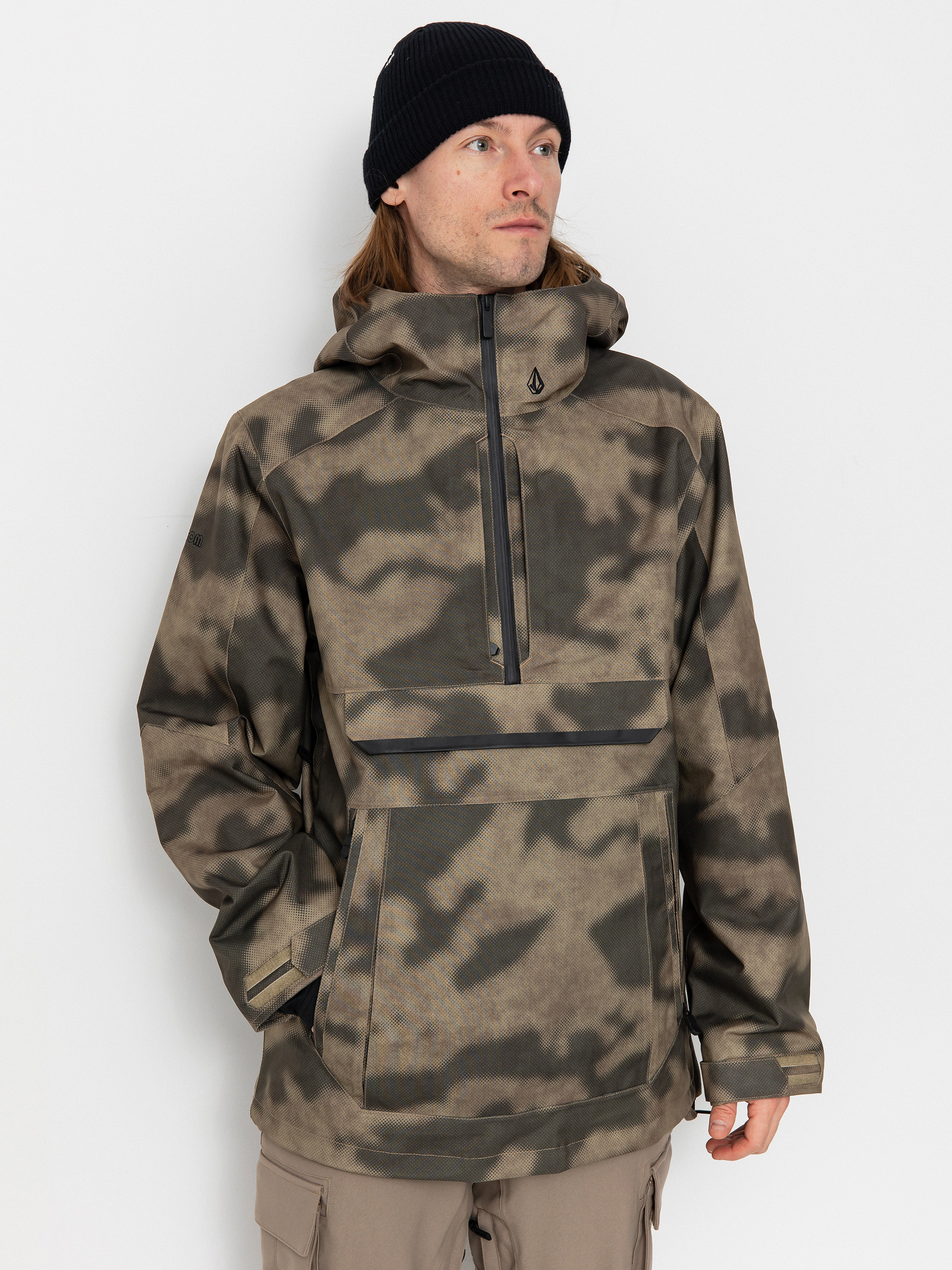 Pánska Snowboardová bunda Volcom Brighton Pullover (camouflage)