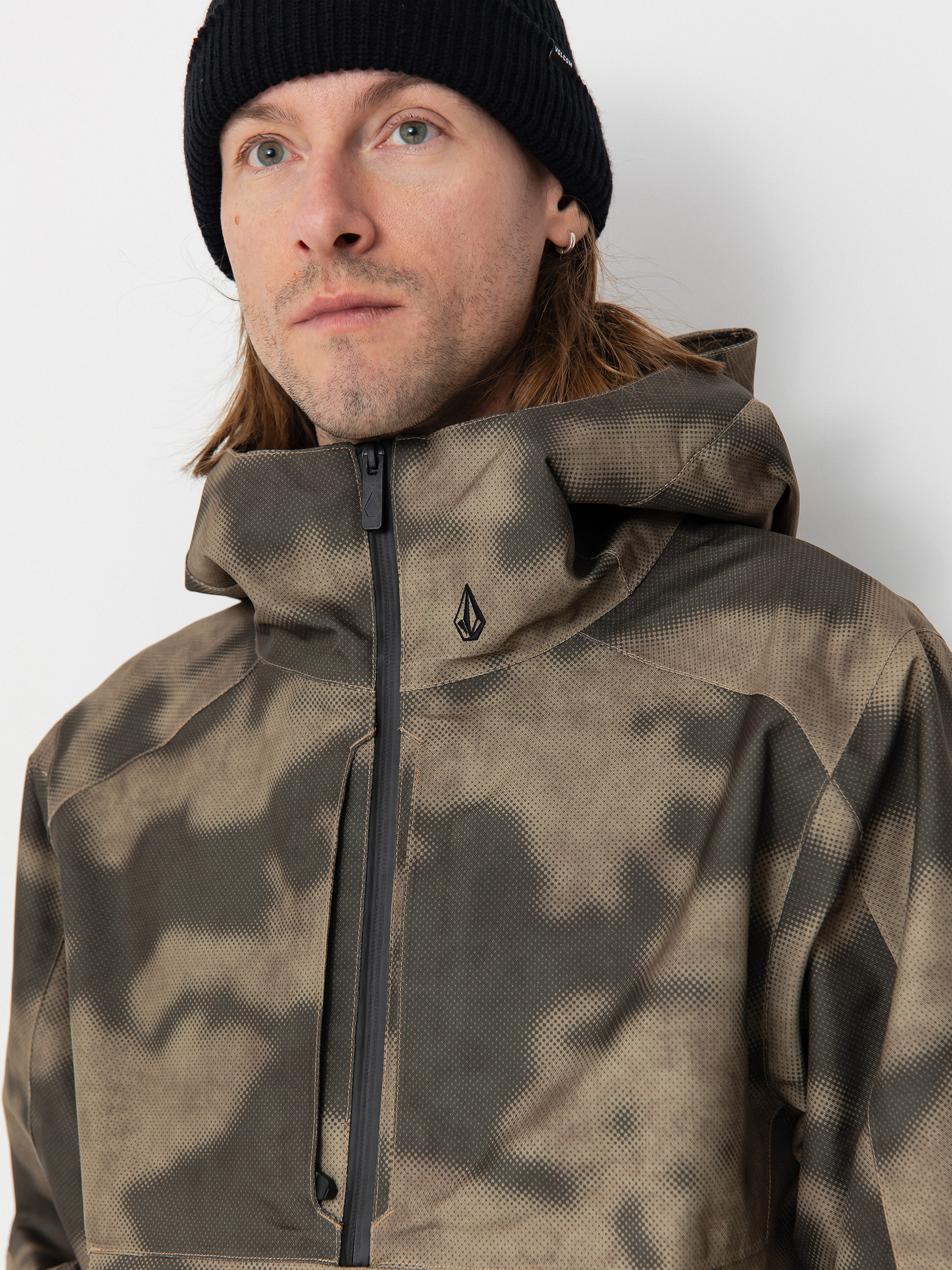 Pánska Snowboardová bunda Volcom Brighton Pullover (camouflage)