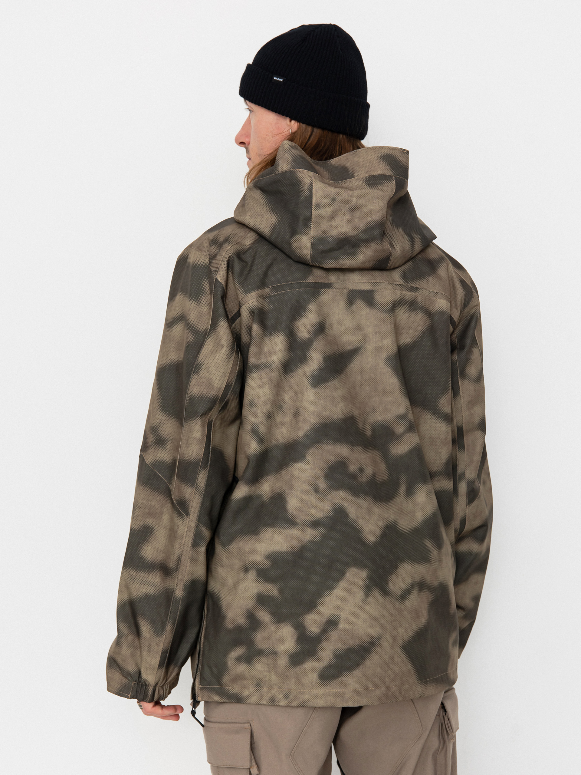 Pánska Snowboardová bunda Volcom Brighton Pullover (camouflage)
