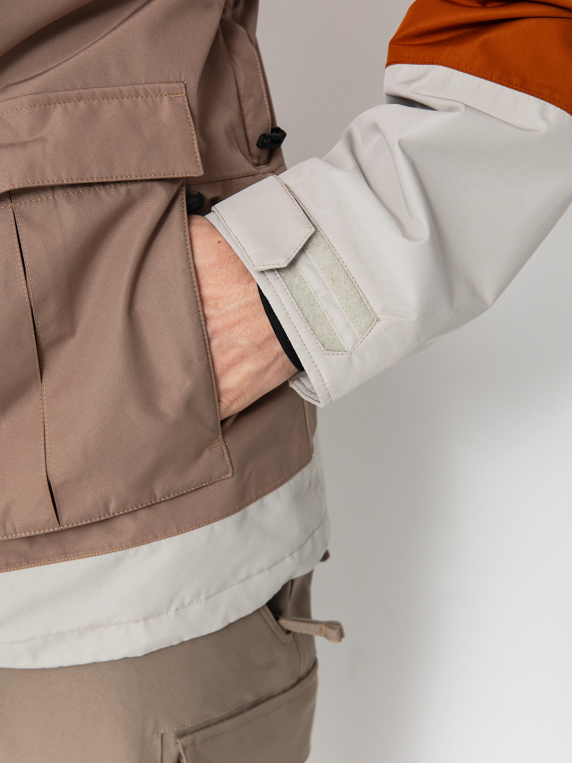 Pánska Snowboardová bunda Volcom Nightbreaker 20K (chestnut brown)