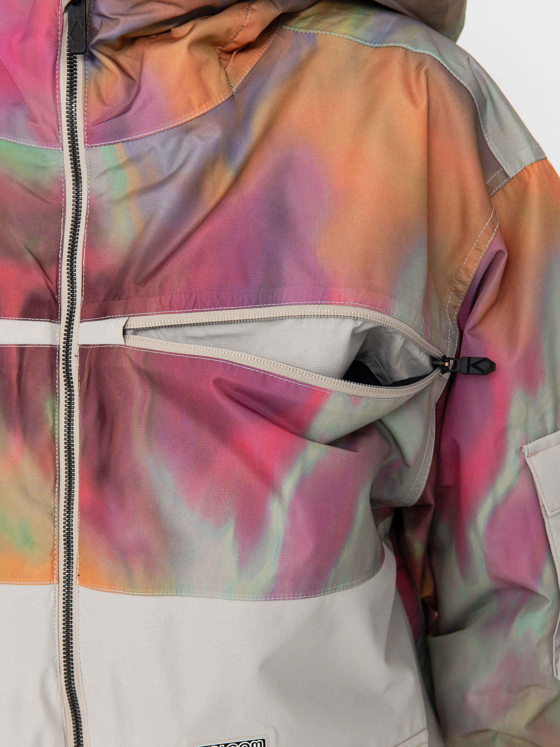 Pánska Snowboardová bunda Volcom Nightbreaker 20K (grey)