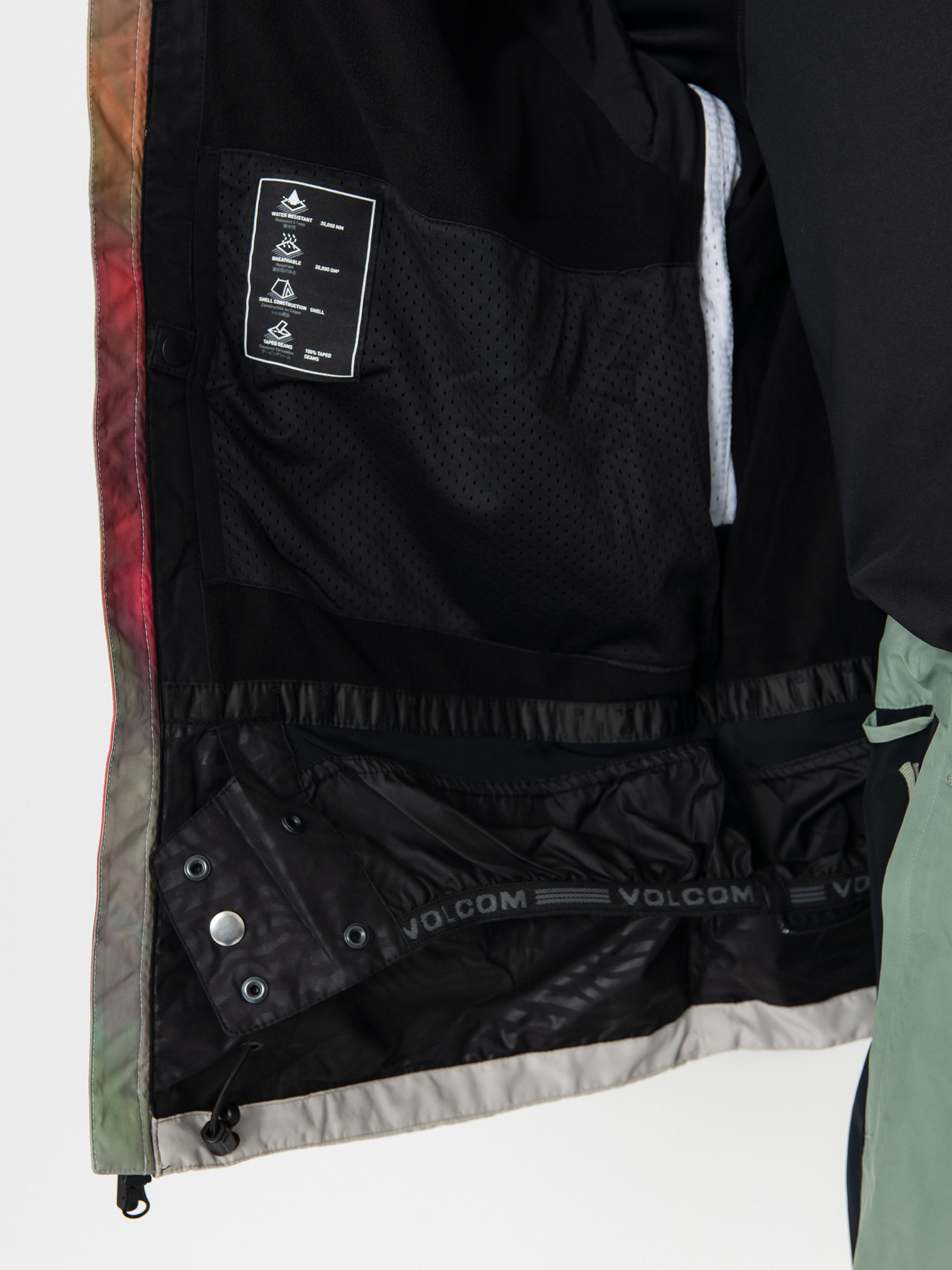 Pánska Snowboardová bunda Volcom Nightbreaker 20K (grey)