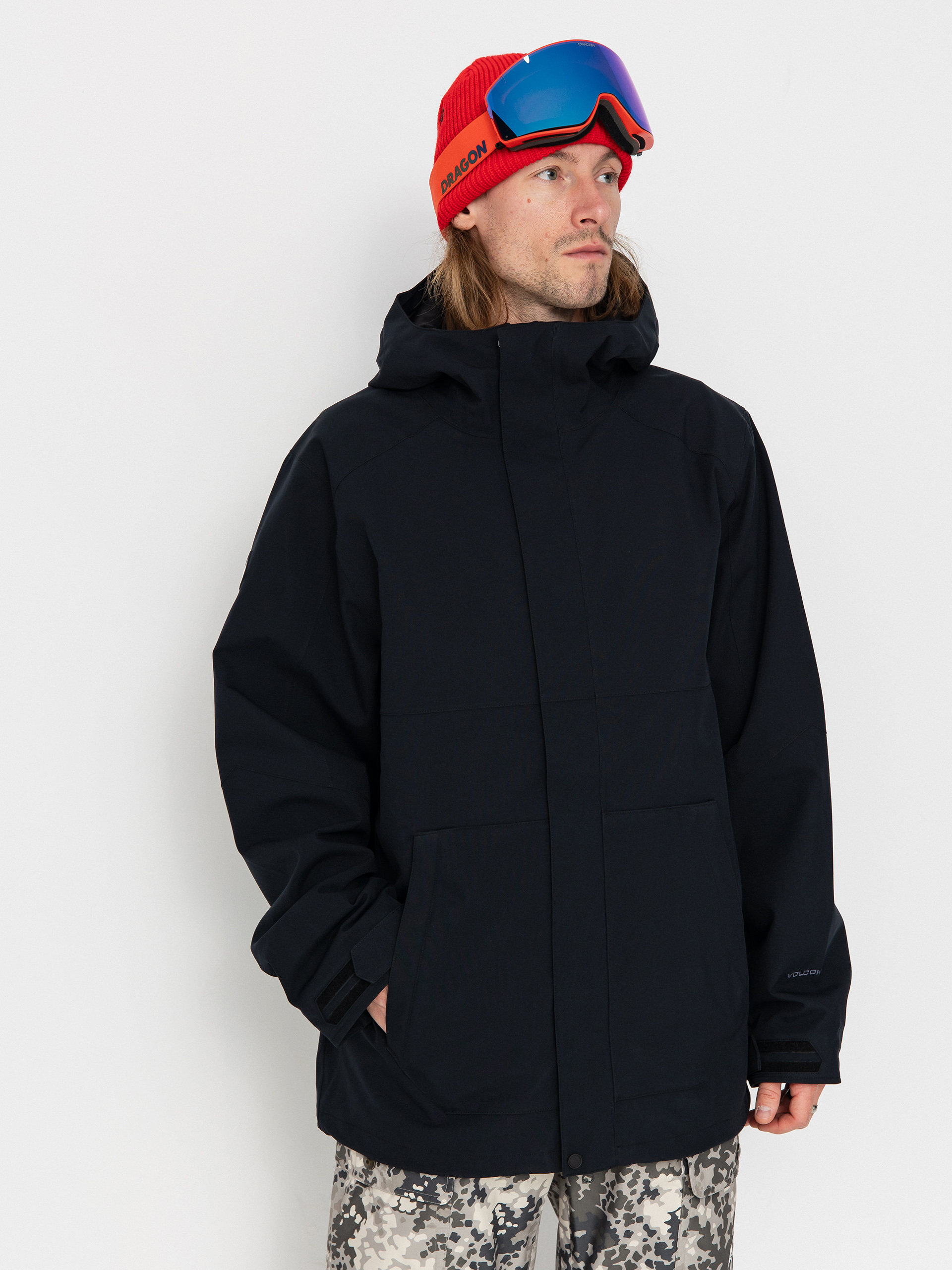 Pánska Snowboardová bunda Volcom Brighton Full Zip (black)
